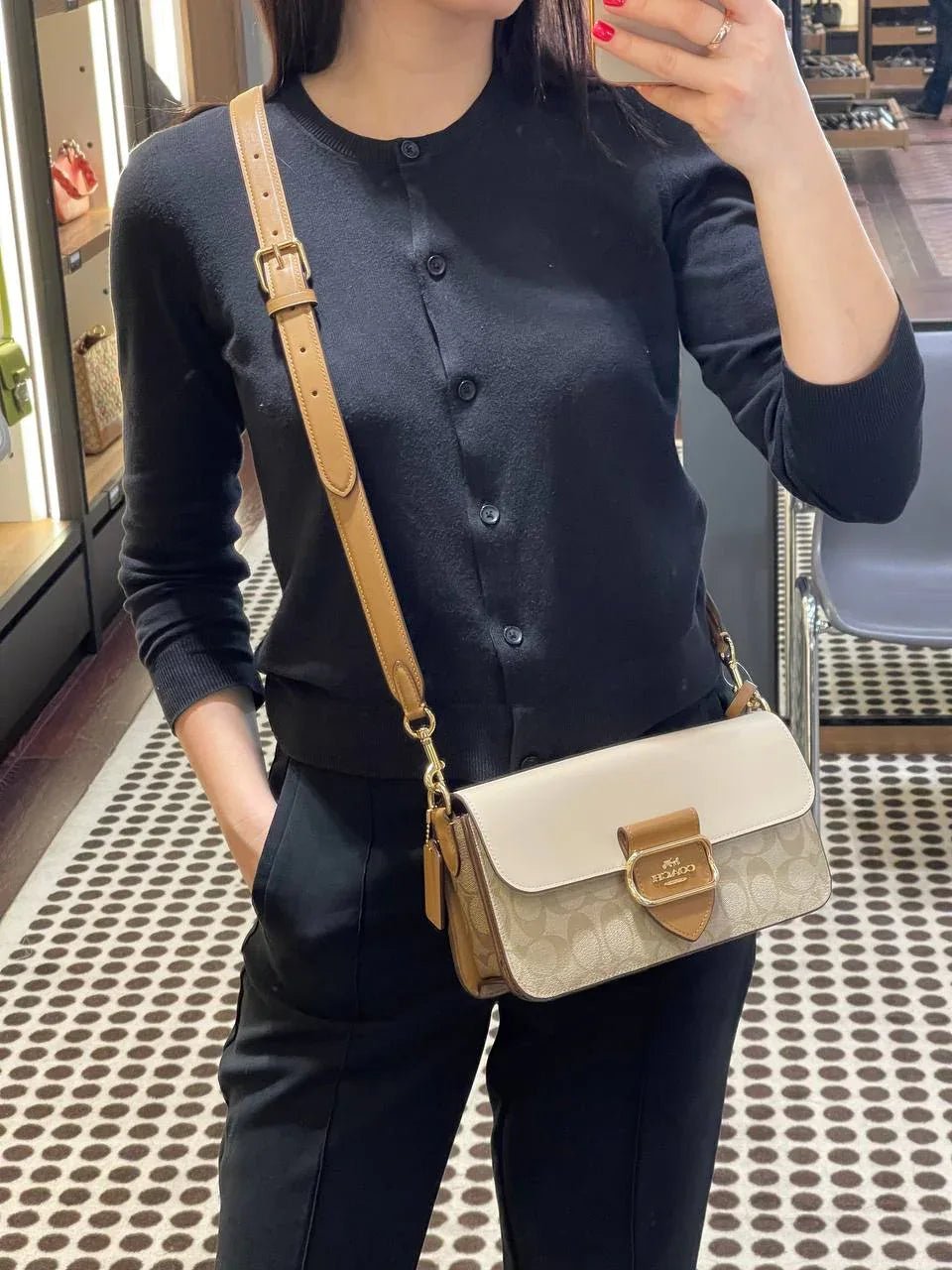 Coach Morgan Shoulder Leather Bag - Sneaker Türkiye