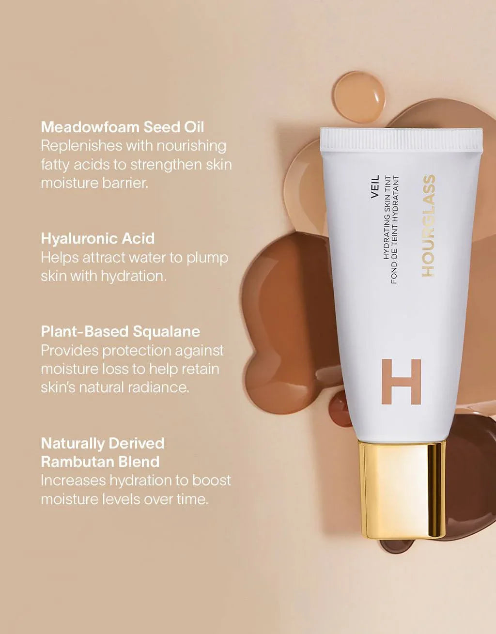 Hourglass Veil Hydrating Skin Tint – Nemlendiricili Fondöten - Sneaker Türkiye