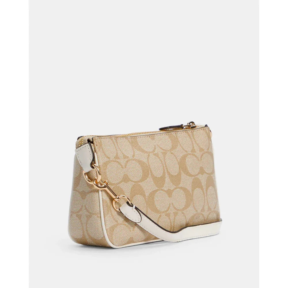 Coach Nolita 19 In Signature – Gold/Light Khaki Chalk - Sneaker Türkiye