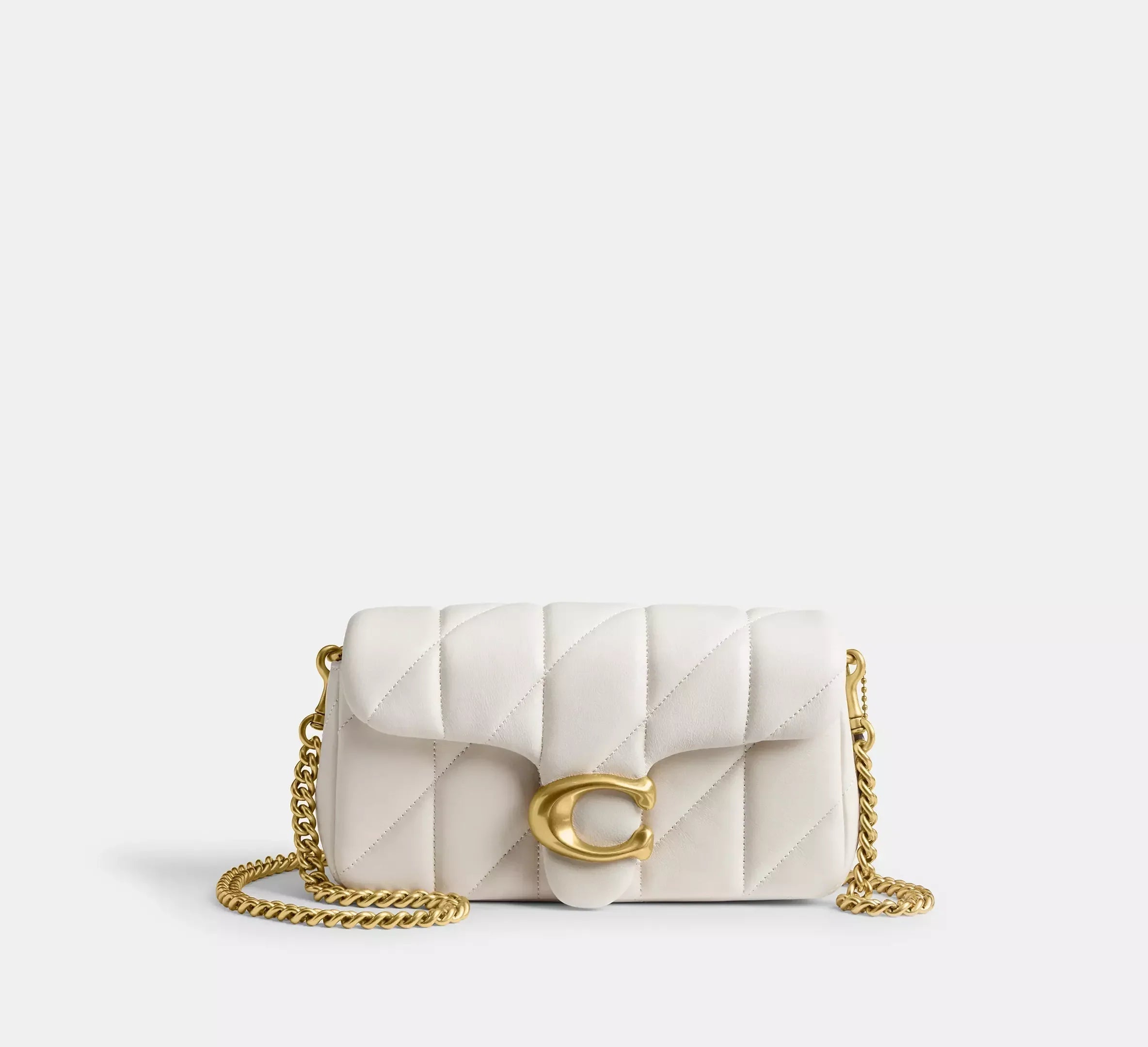 Coach Crossbody Chain Strap – Mixed Material/Old Brass - Sneaker Türkiye