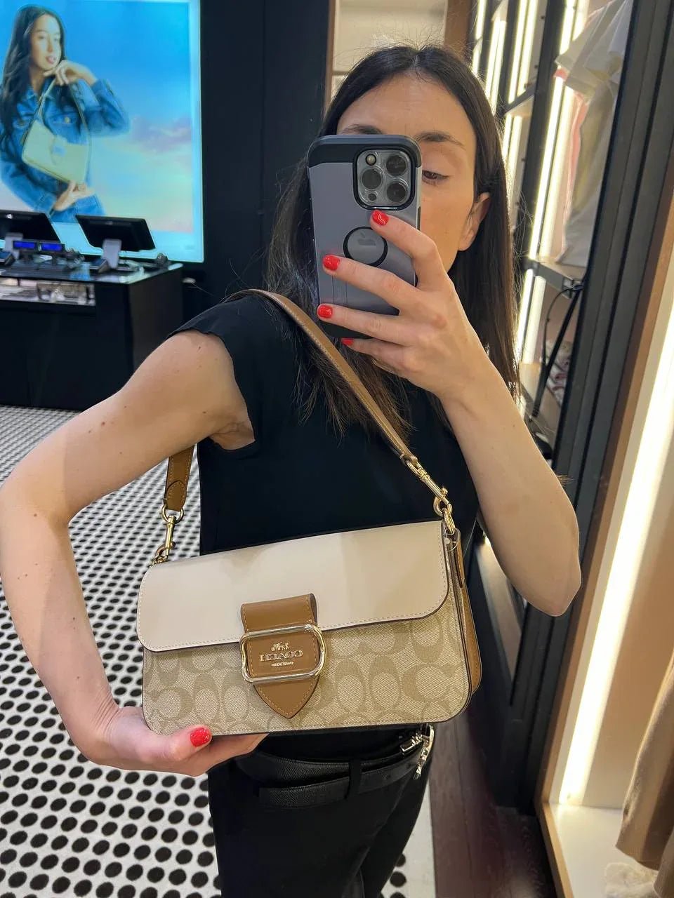 Coach Morgan Shoulder Leather Bag - Sneaker Türkiye
