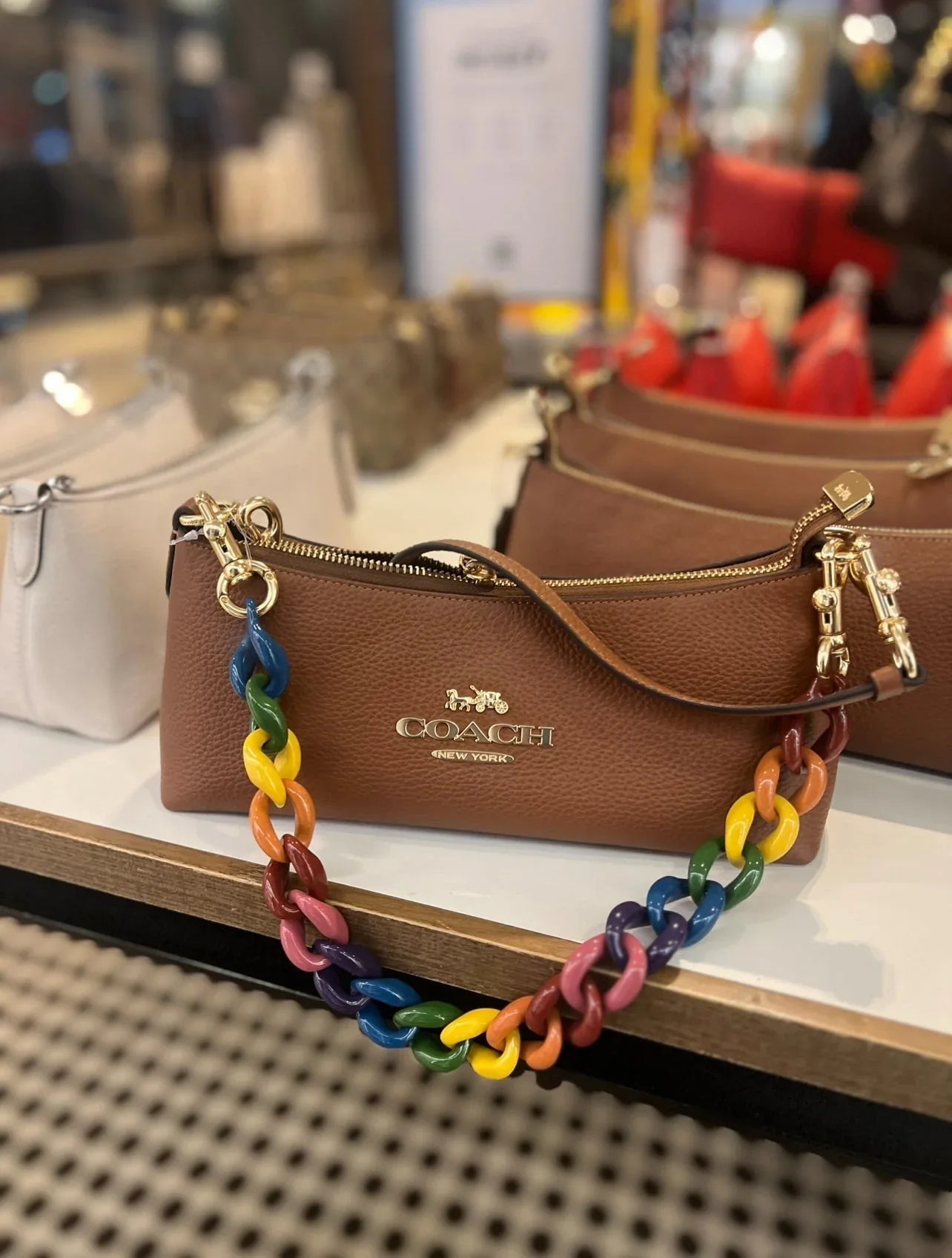 Coach Charlotte Leather Bag - Sneaker Türkiye