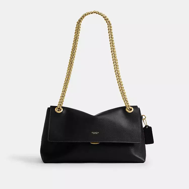 Coach Chelsea Shoulder Bag 30 – Brass/Black - Sneaker Türkiye