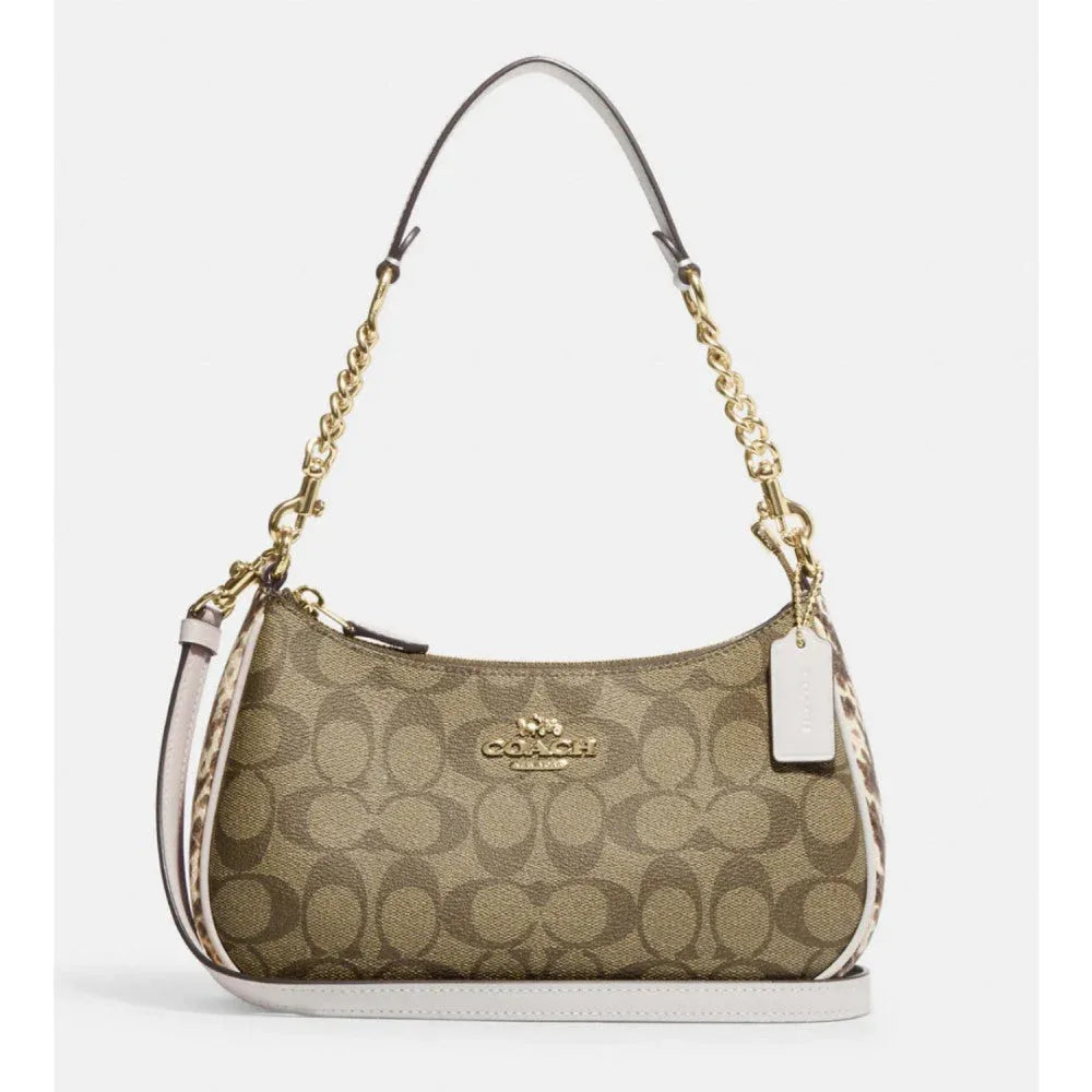 Coach Teri Shoulder Leather Bag - Sneaker Türkiye