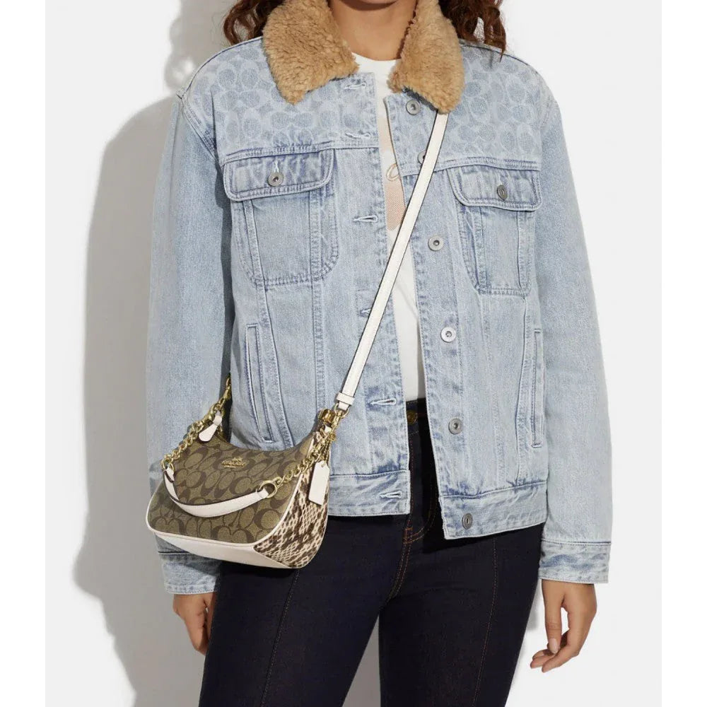 Coach Teri Shoulder Leather Bag - Sneaker Türkiye