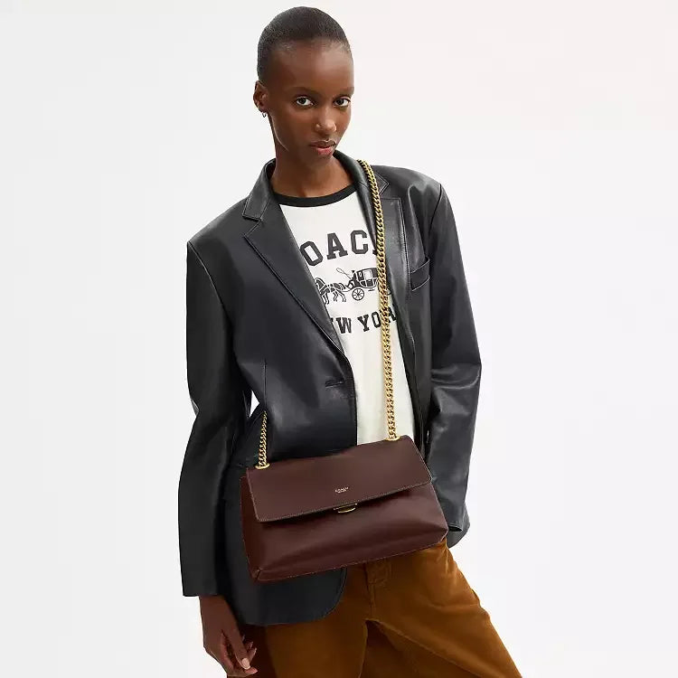 Coach Chelsea Shoulder Bag 30 – Brass/Maple - Sneaker Türkiye