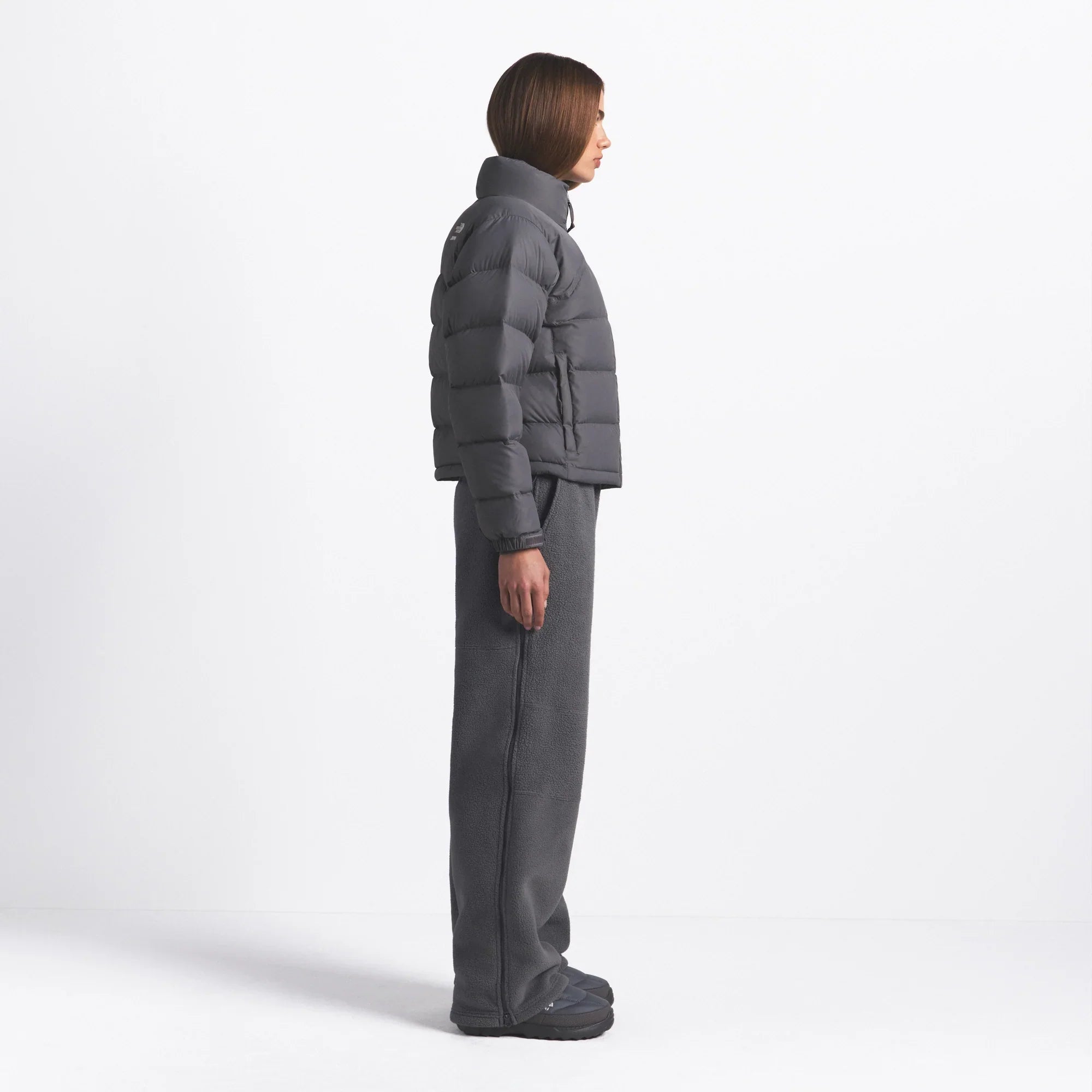 THE NORTH FACE X SKIMS 2000 RETRO NUPTSE JACKET | GUNMETAL - Sneaker Türkiye