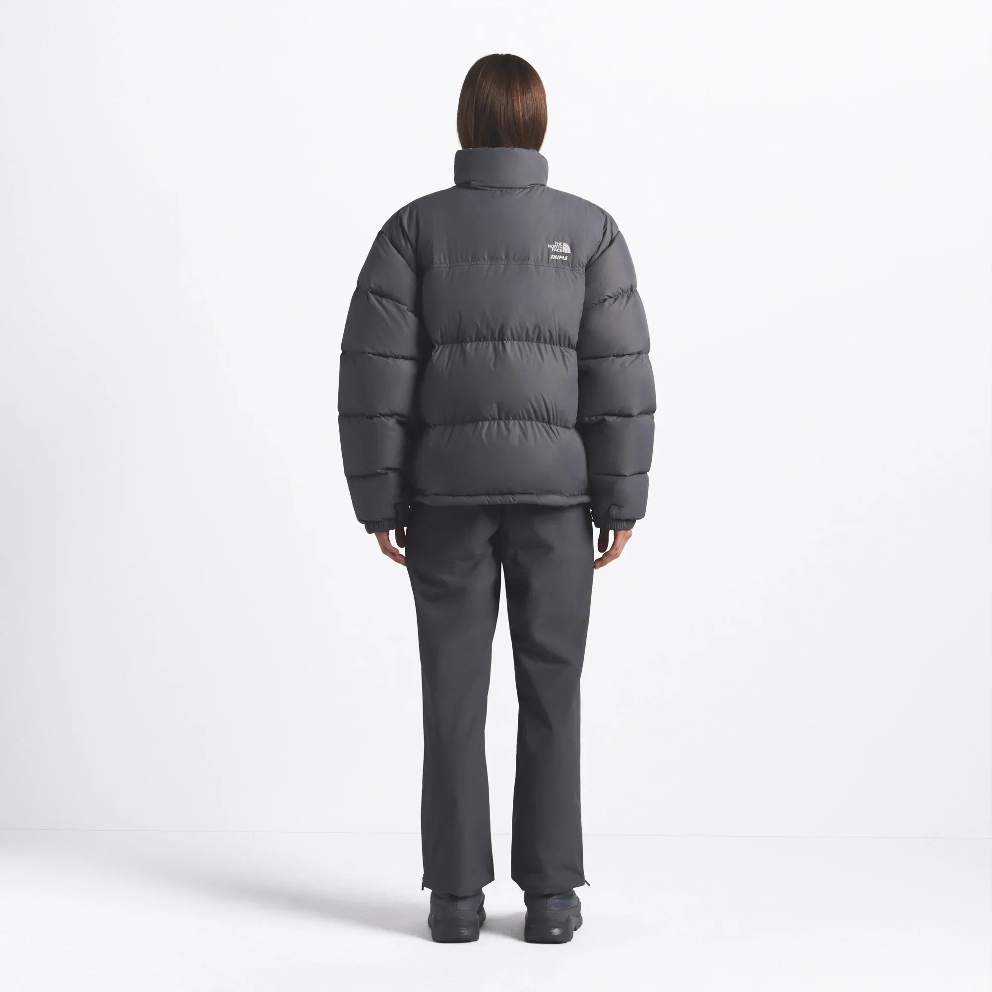THE NORTH FACE X SKIMS 1996 NUPTSE JACKET | GUNMETAL - Sneaker Türkiye