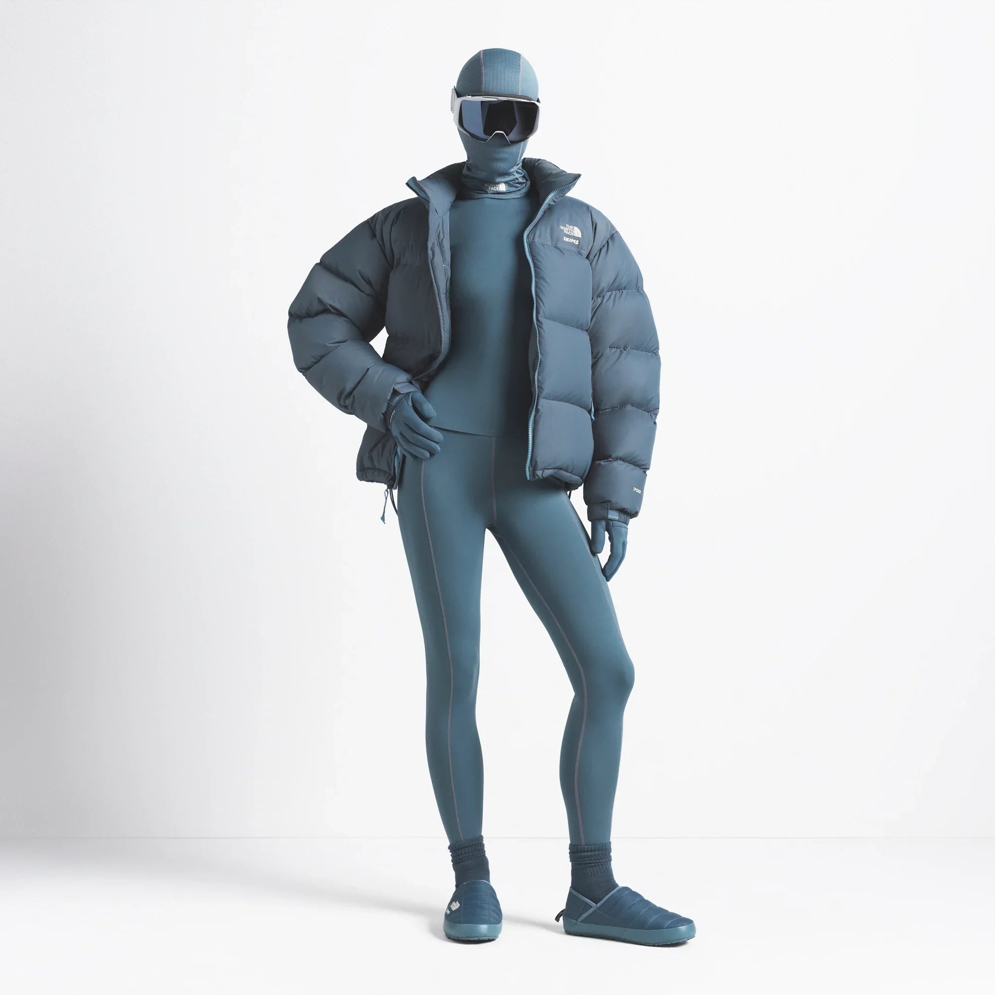 THE NORTH FACE X SKIMS 1996 NUPTSE JACKET | KYANITE - Sneaker Türkiye