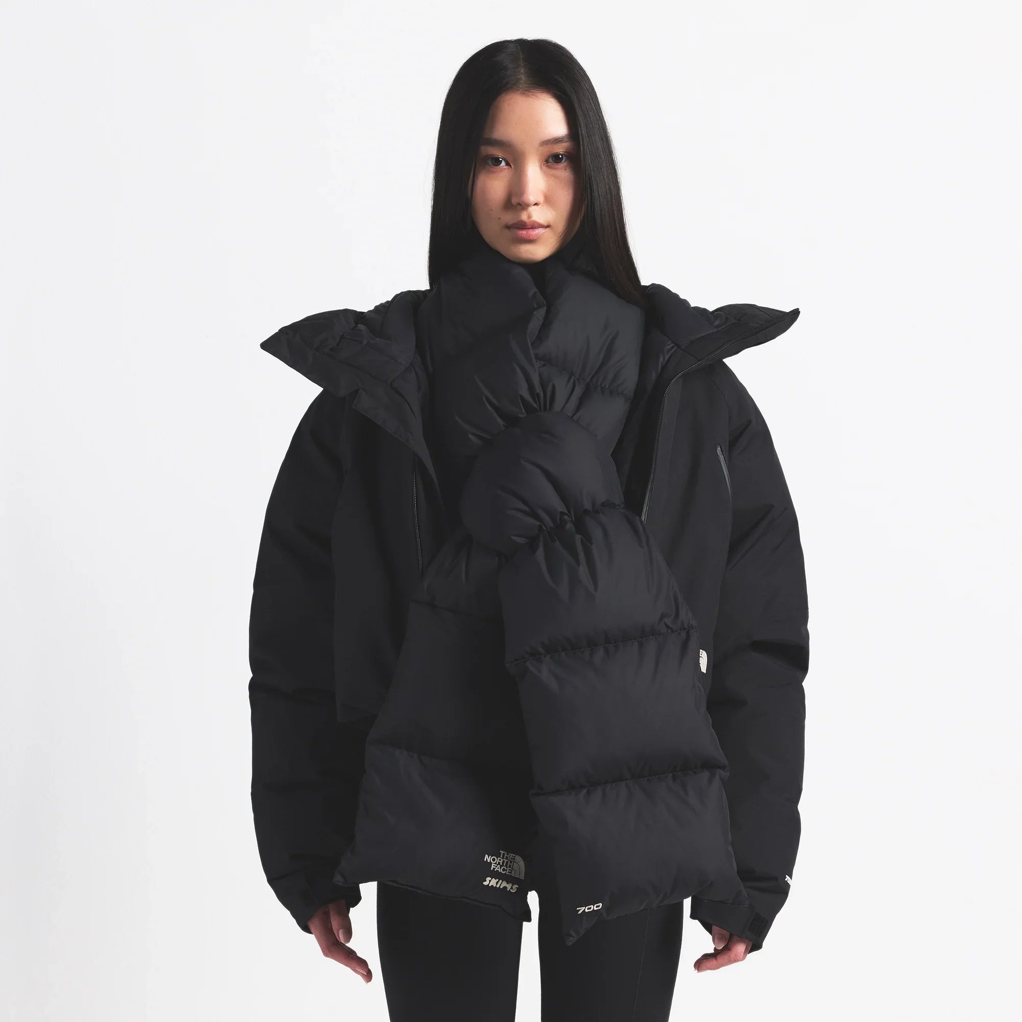 THE NORTH FACE X SKIMS NUPTSE SCARF | ONYX - Sneaker Türkiye