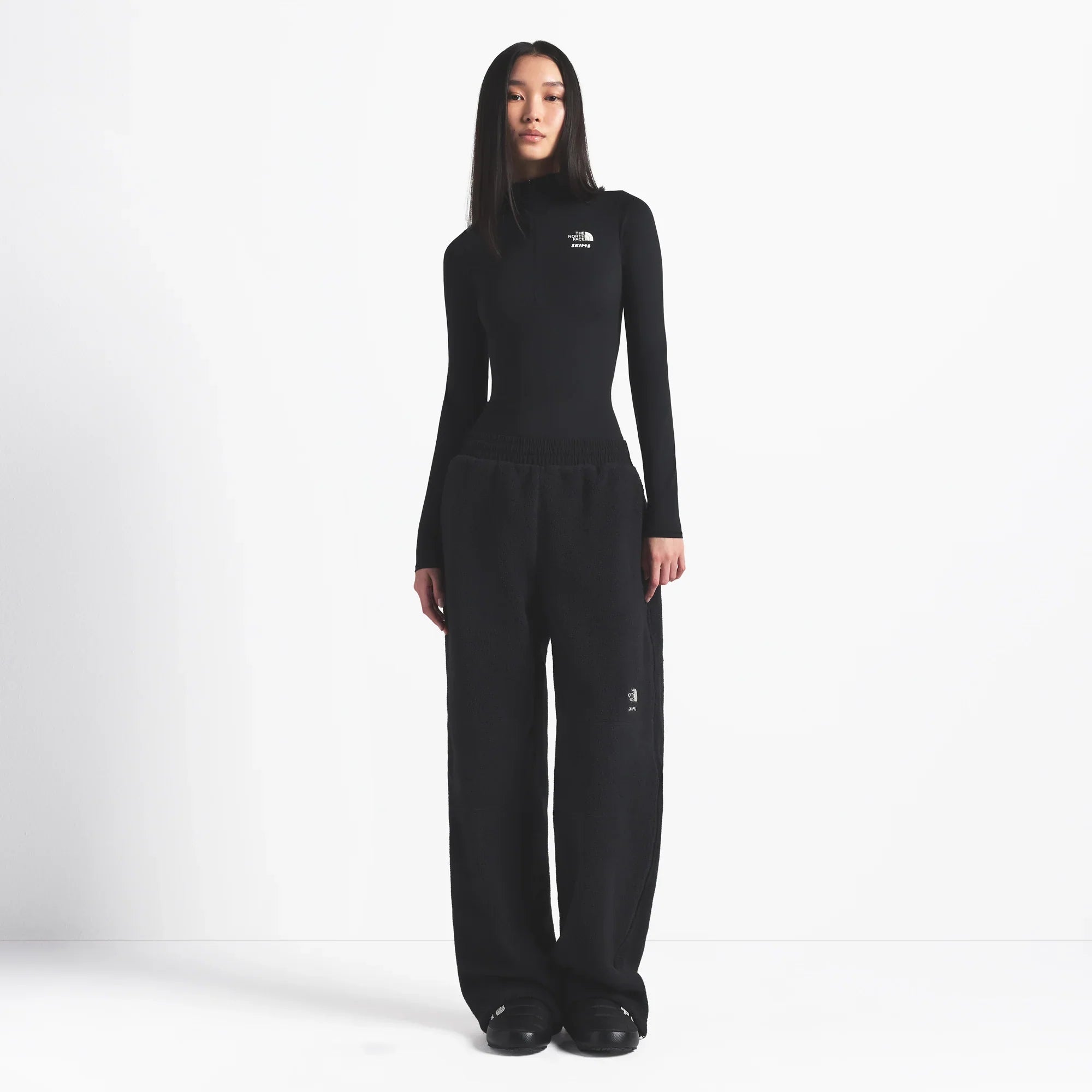 THE NORTH FACE X SKIMS 1995 DENALI FLEECE STRAIGHT LEG PANT | ONYX - Sneaker Türkiye