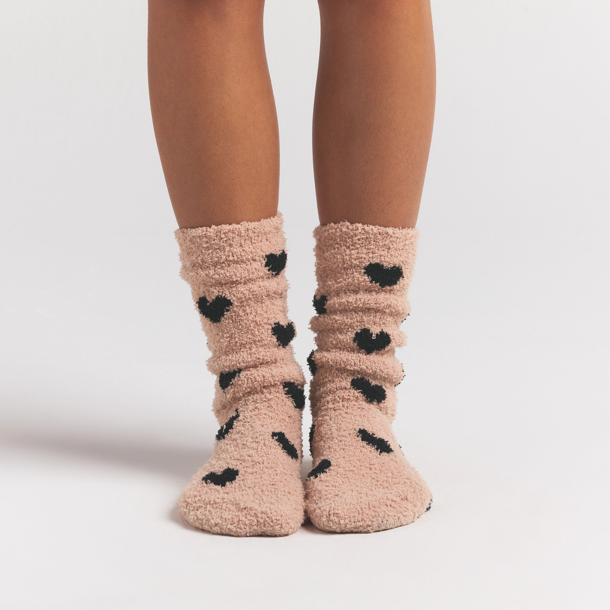 SKIMS COZY KNIT SOCK | MICA SPACED HEARTS - Sneaker Türkiye