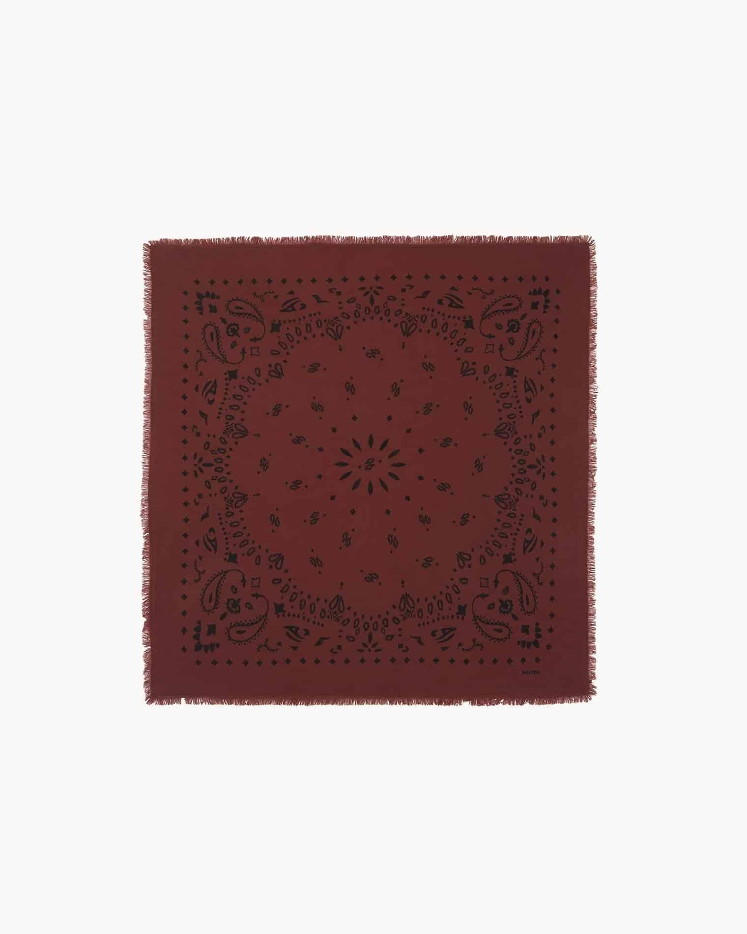 KUJTEN Small Bandana Hachi Earth Burgundy – Bandana - Sneaker Türkiye