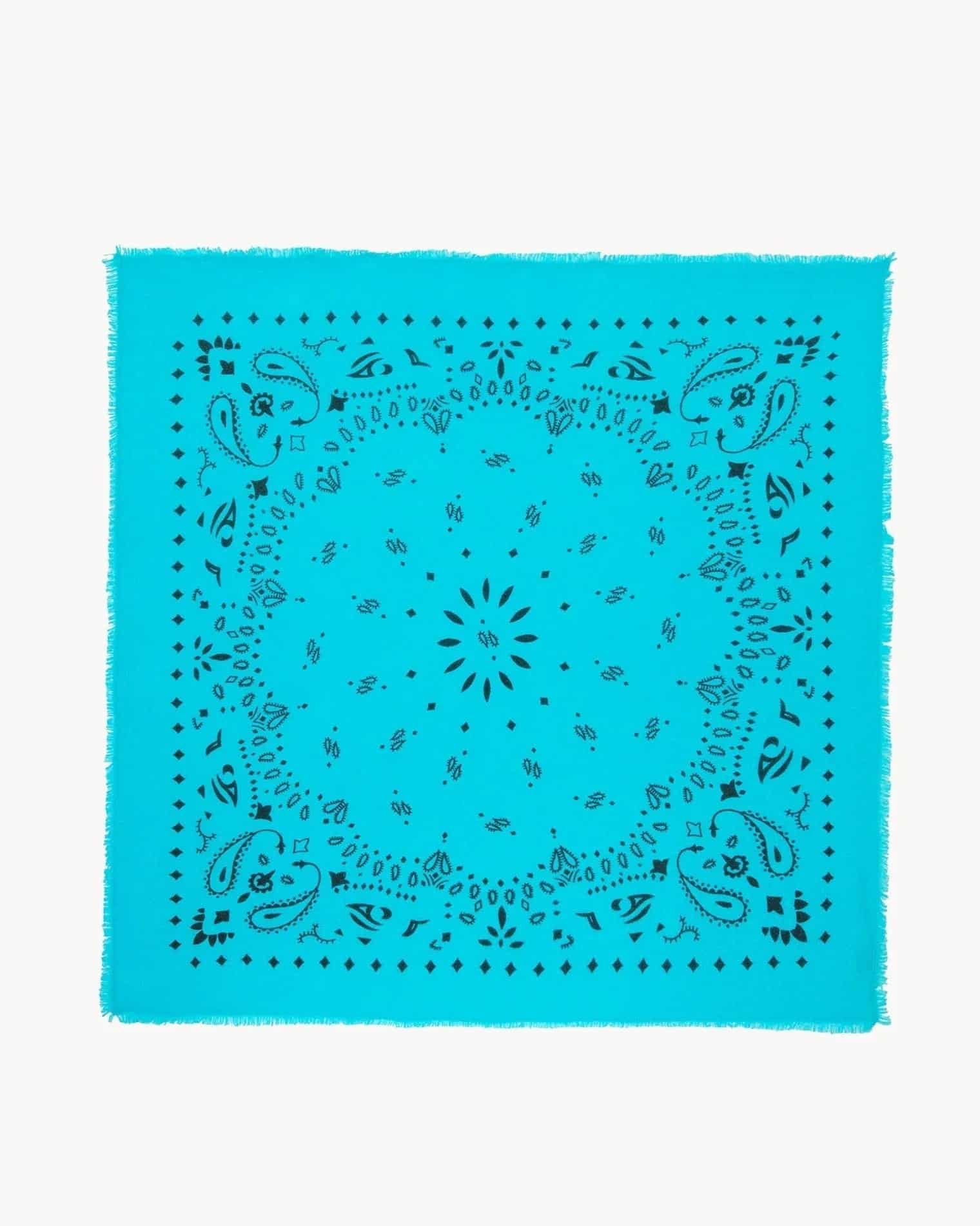 KUJTEN Bandana Hachiko Turquoise Blue – Bandana - Sneaker Türkiye