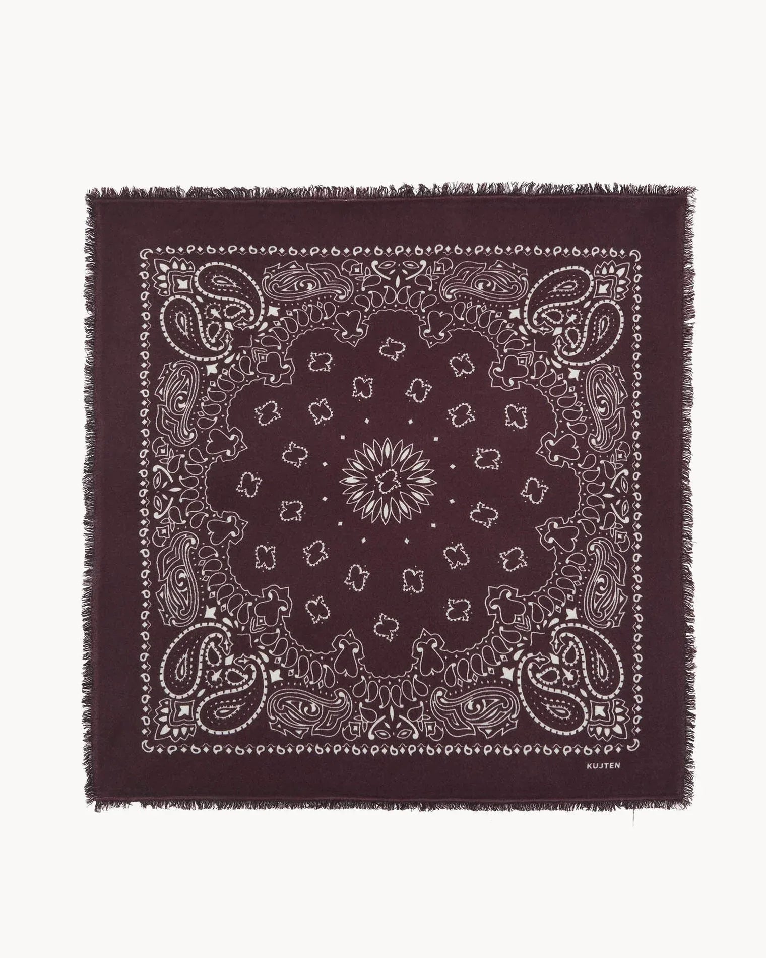 KUJTEN Bandana Hachiko Burgundy – Bandana - Sneaker Türkiye