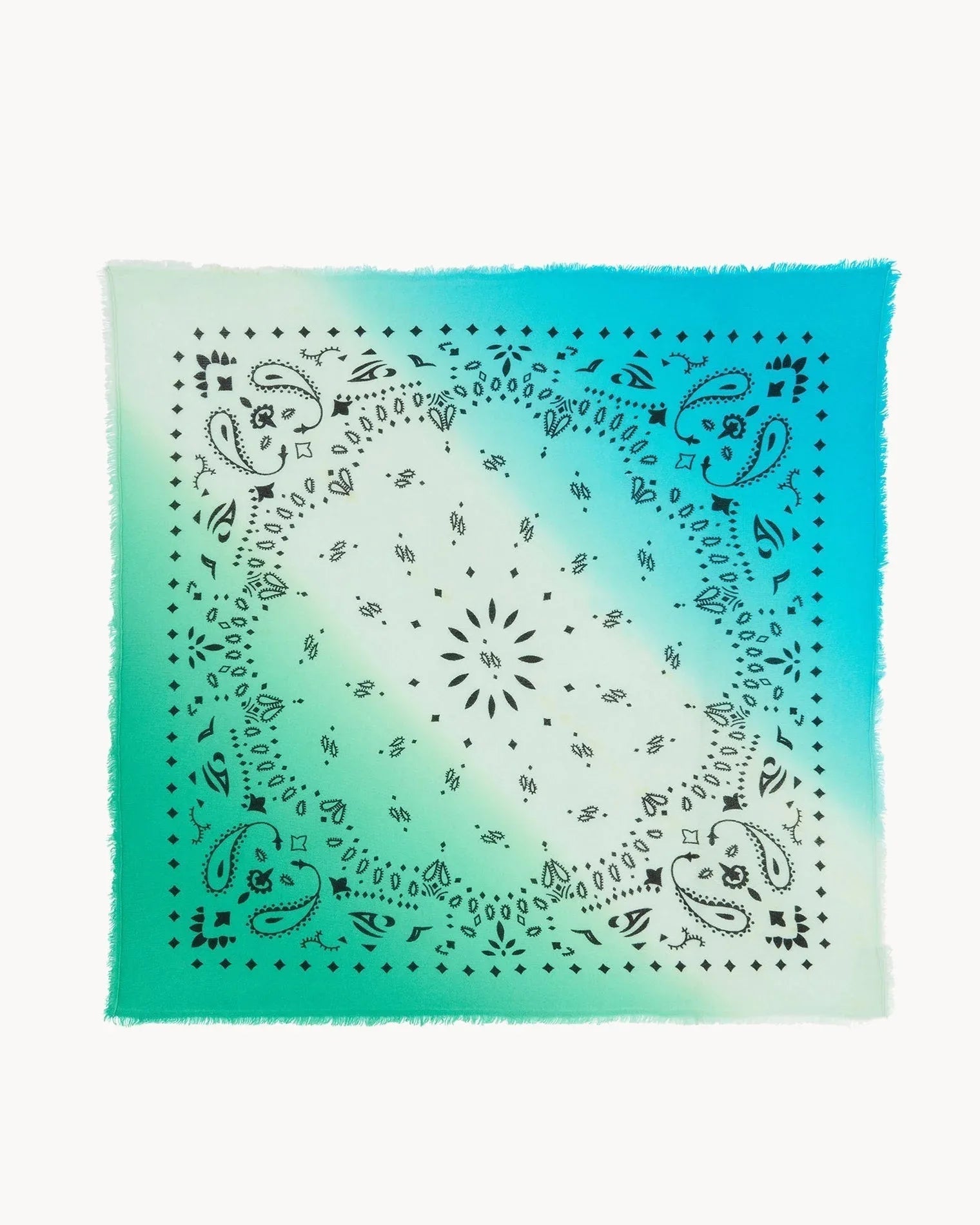 KUJTEN Bandana Hachiko Dip Dye Jade Green – Bandana - Sneaker Türkiye