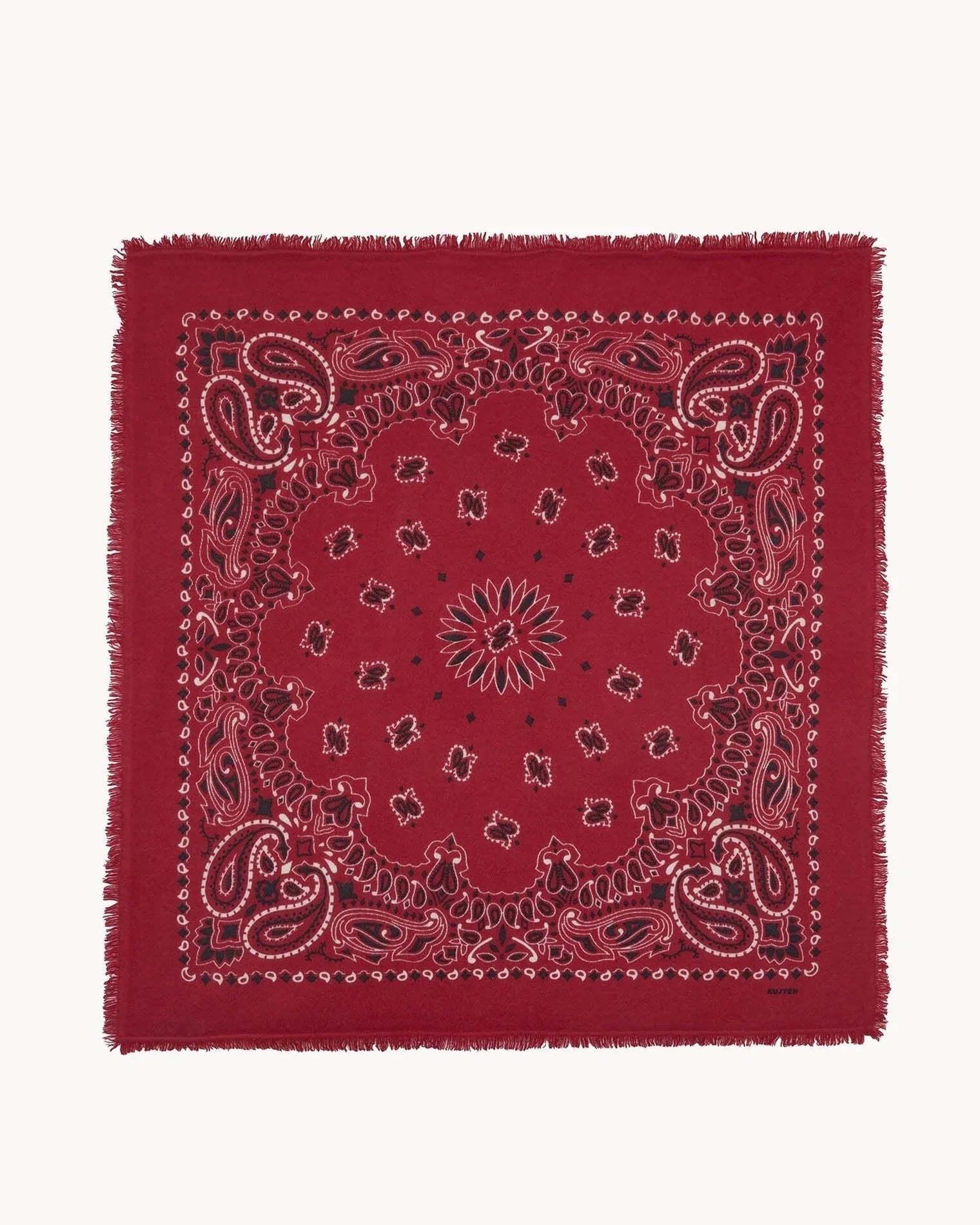 KUJTEN Large Bandana Hachiko Bico Red – Bandana - Sneaker Türkiye