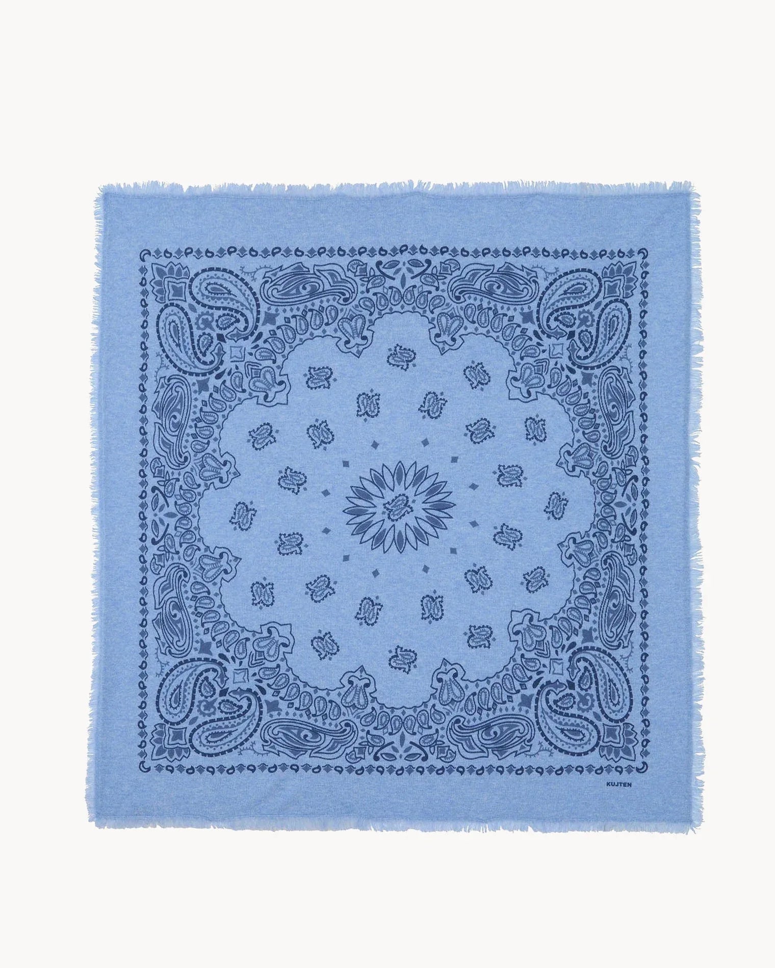 KUJTEN Large Bandana Hachiko Bico Blue Jeans – Bandana - Sneaker Türkiye