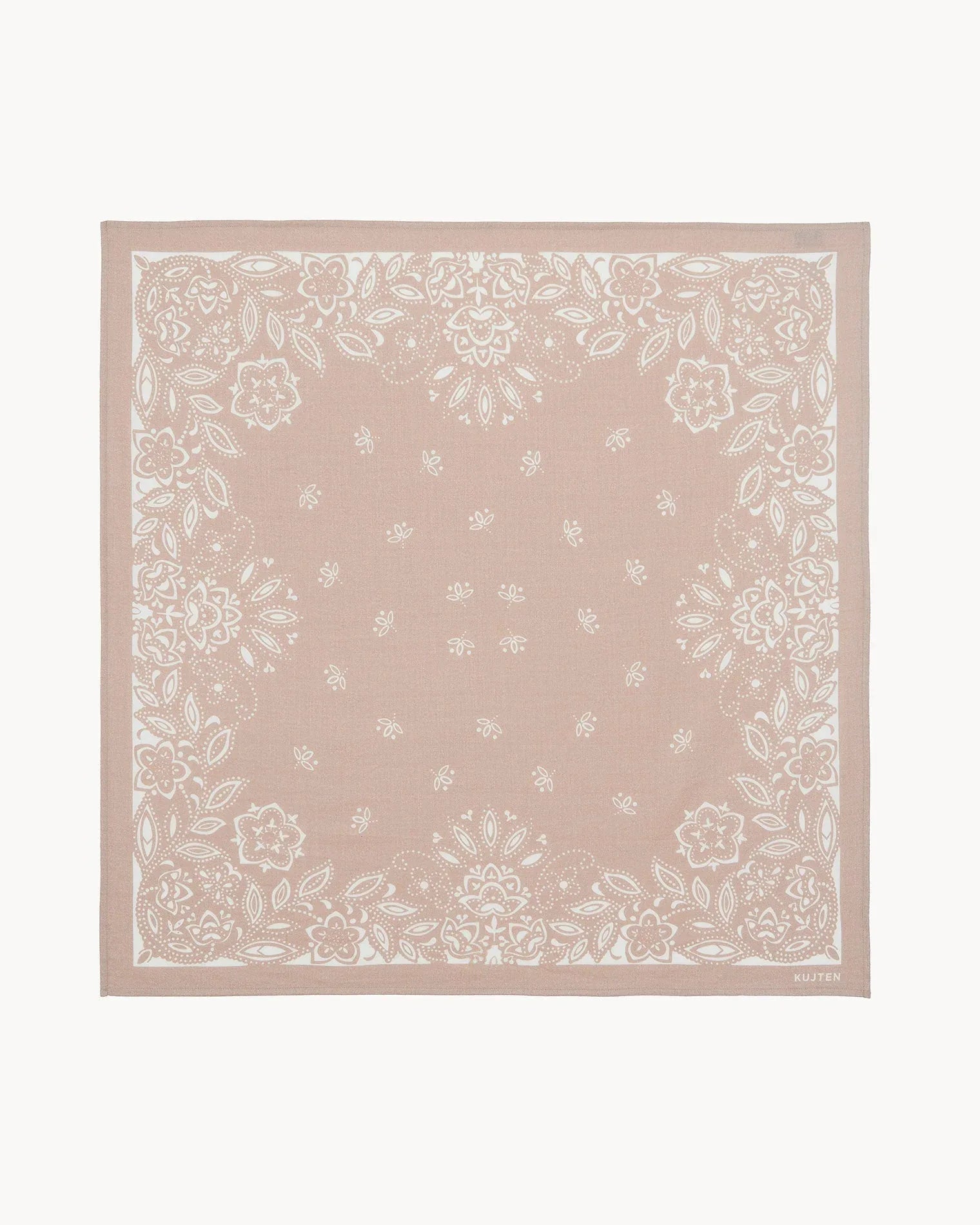 KUJTEN Large Bandana Helia Organic Beige – Bandana - Sneaker Türkiye