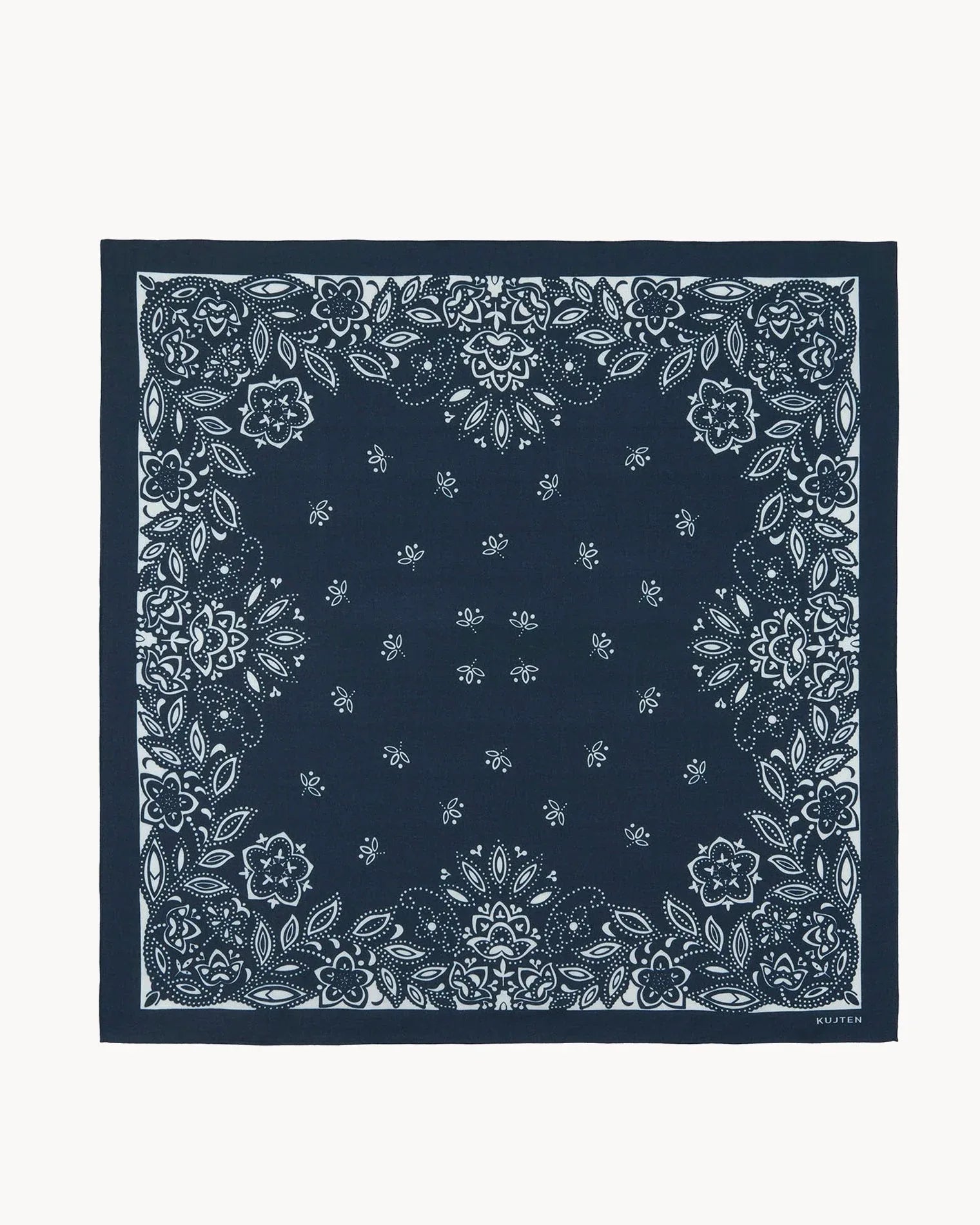 KUJTEN Large Bandana Helia Dark Navy Blue – Bandana - Sneaker Türkiye