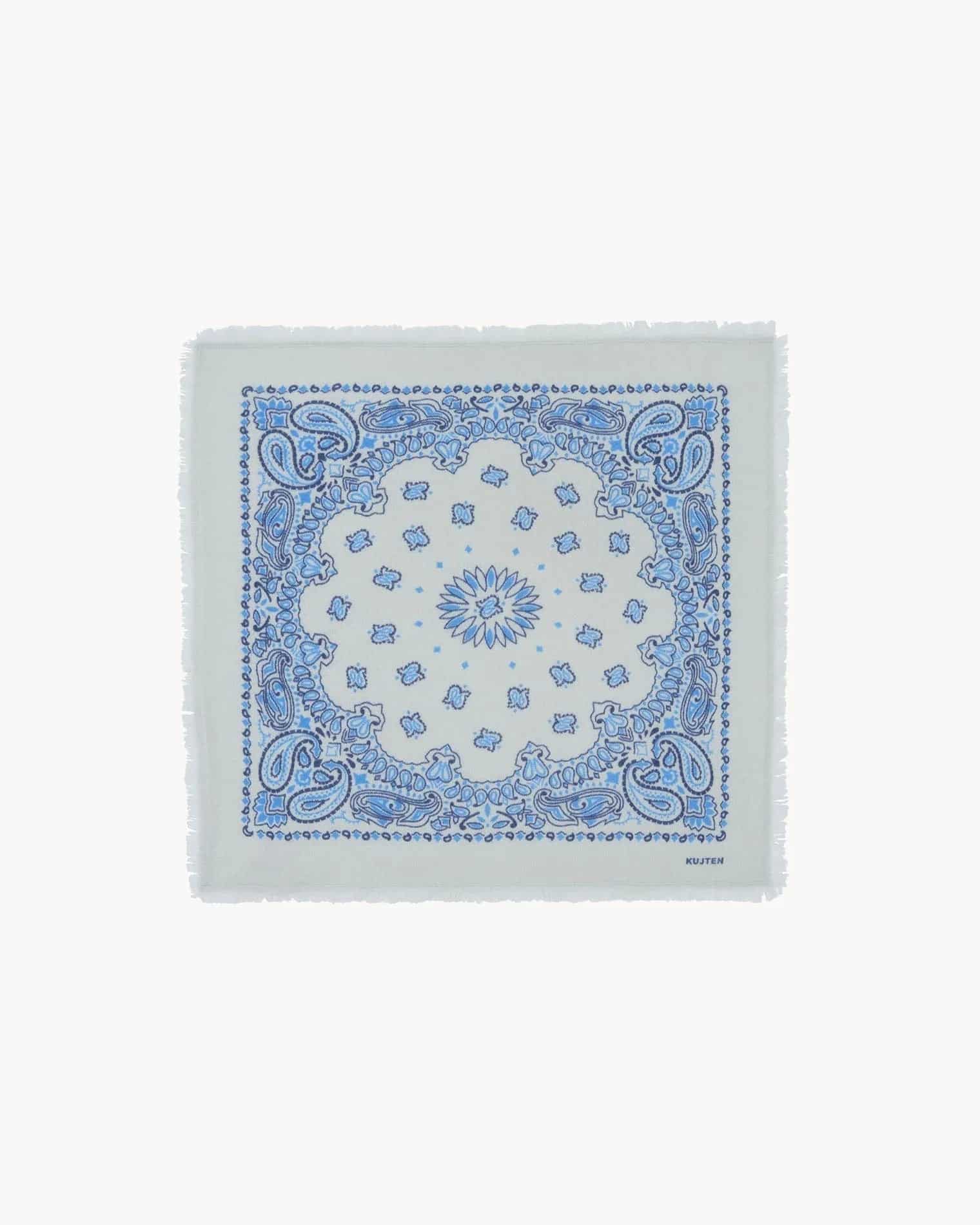 KUJTEN Small Bandana Hachi Bico Silver Blue – Bandana - Sneaker Türkiye