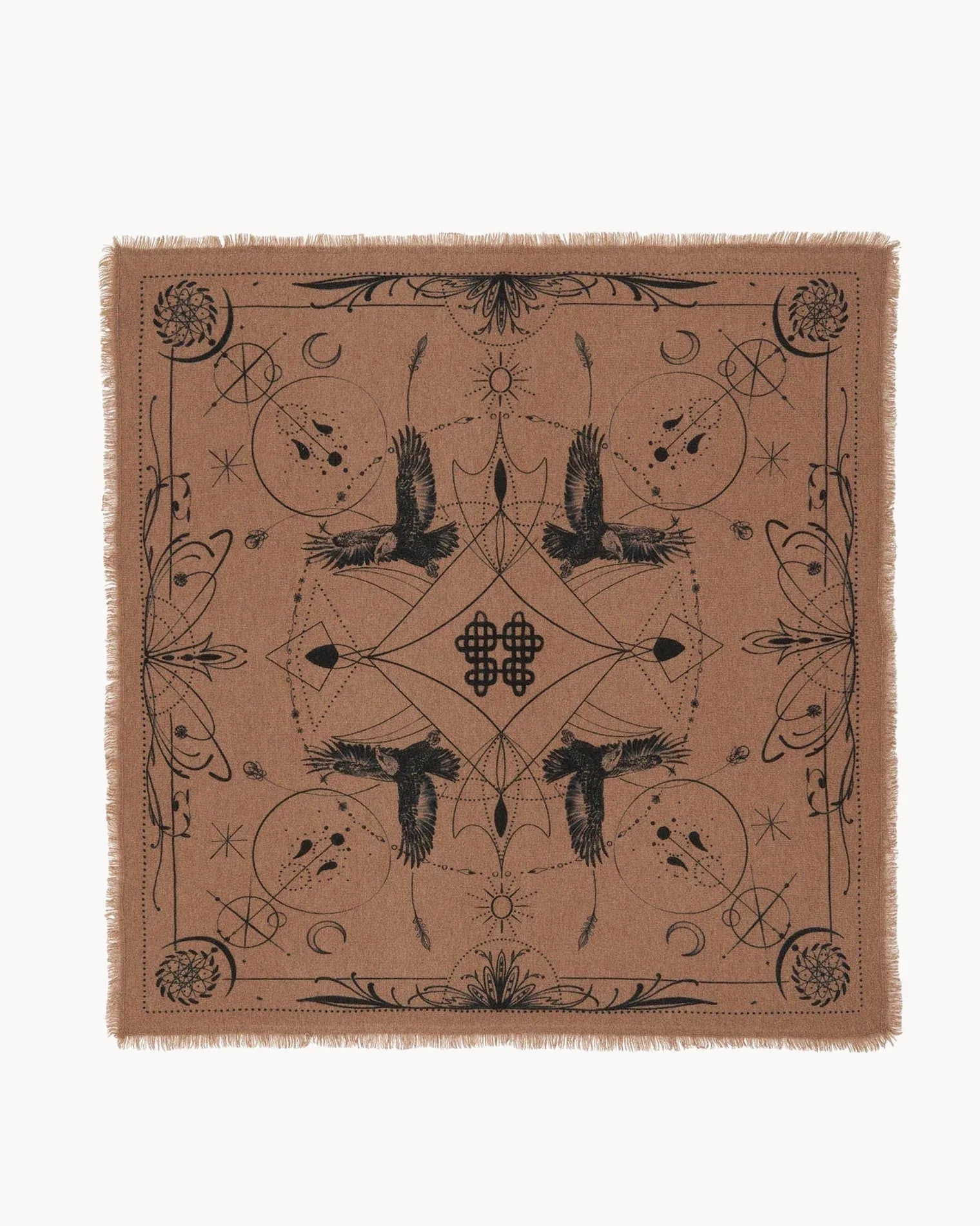 KUJTEN Large Bandana Hiloki Camelo Brown – Bandana - Sneaker Türkiye