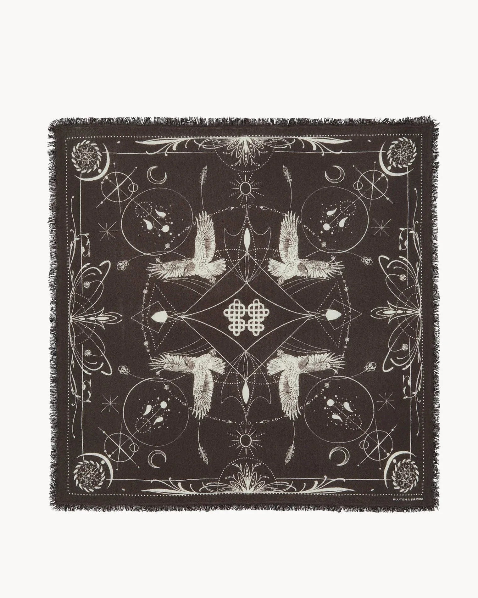 KUJTEN Large Bandana Hiloki Brown – Bandana - Sneaker Türkiye