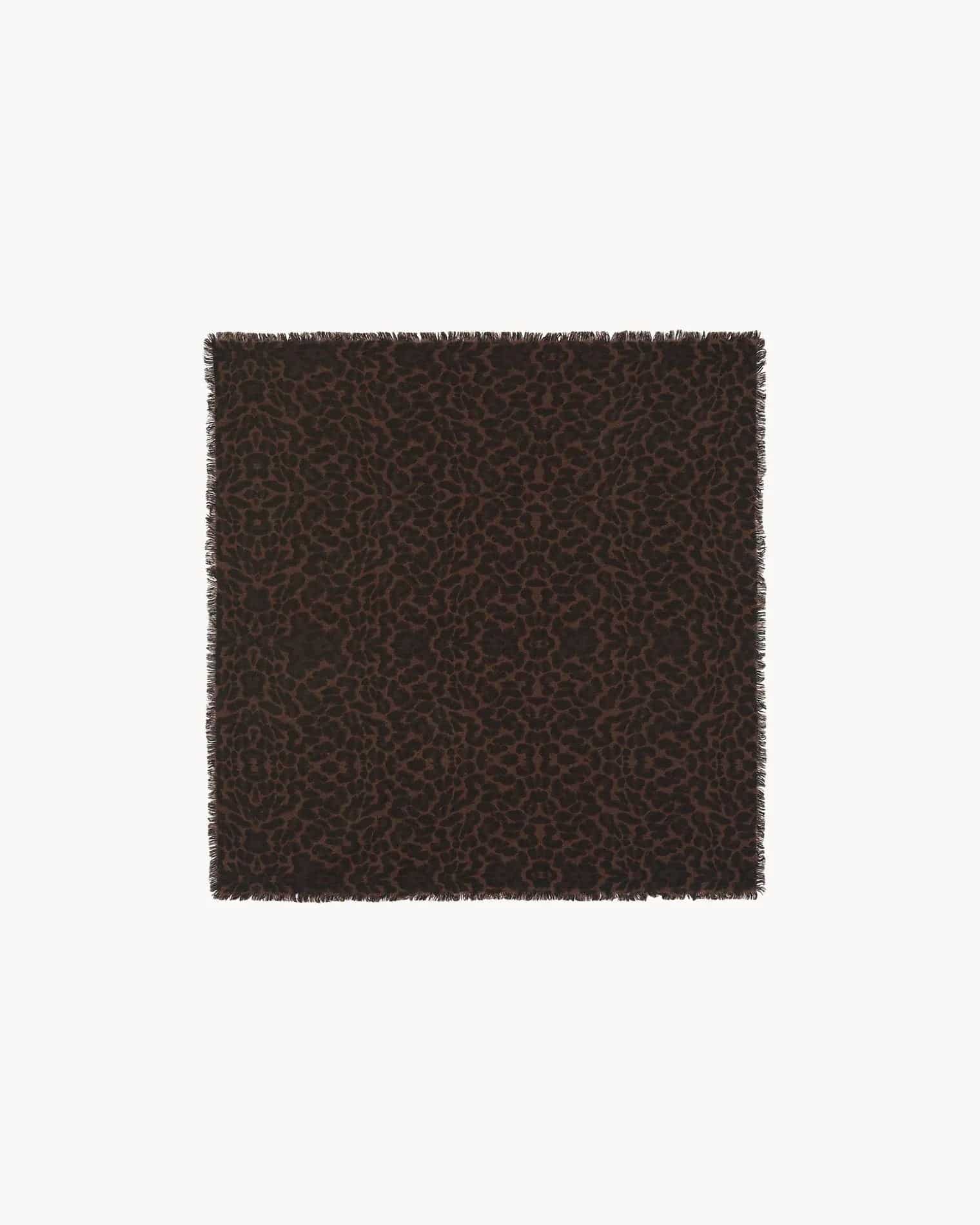 KUJTEN Small Bandana Hachi Leopard Leoprint Spicy Brown – Bandana - Sneaker Türkiye