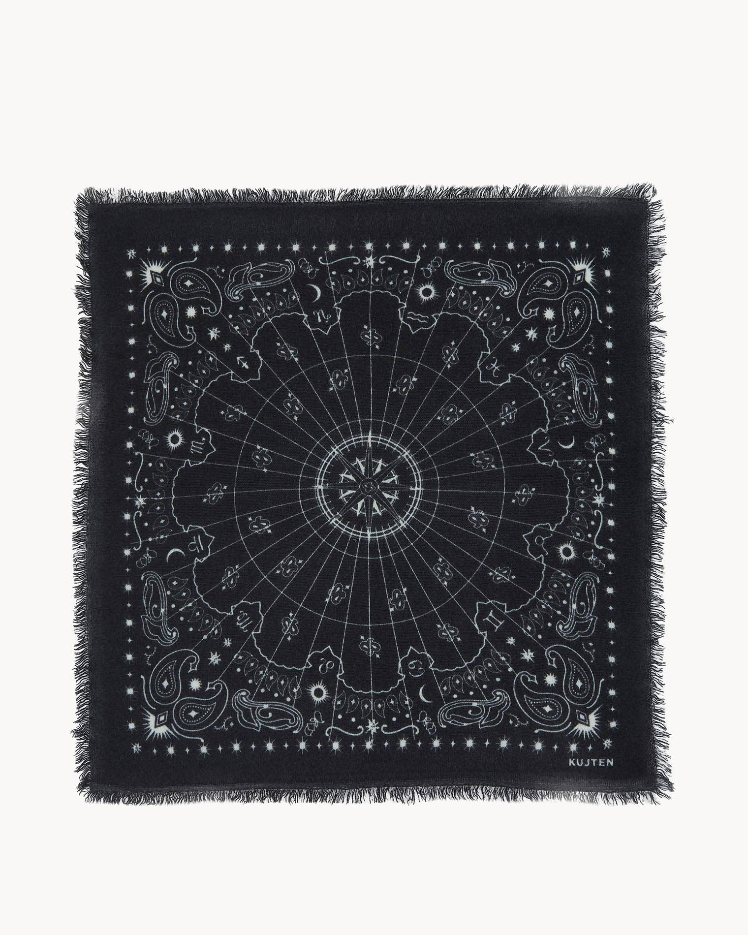KUJTEN Extra Large Bandana Effy Astro Black – Bandana - Sneaker Türkiye