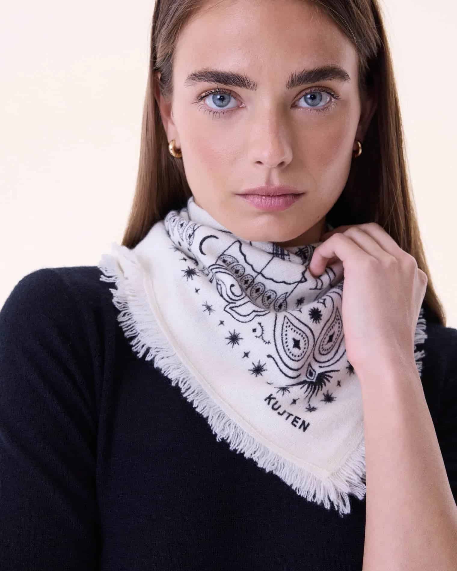 KUJTEN Small Bandana Hachi Astro White – Bandana - Sneaker Türkiye