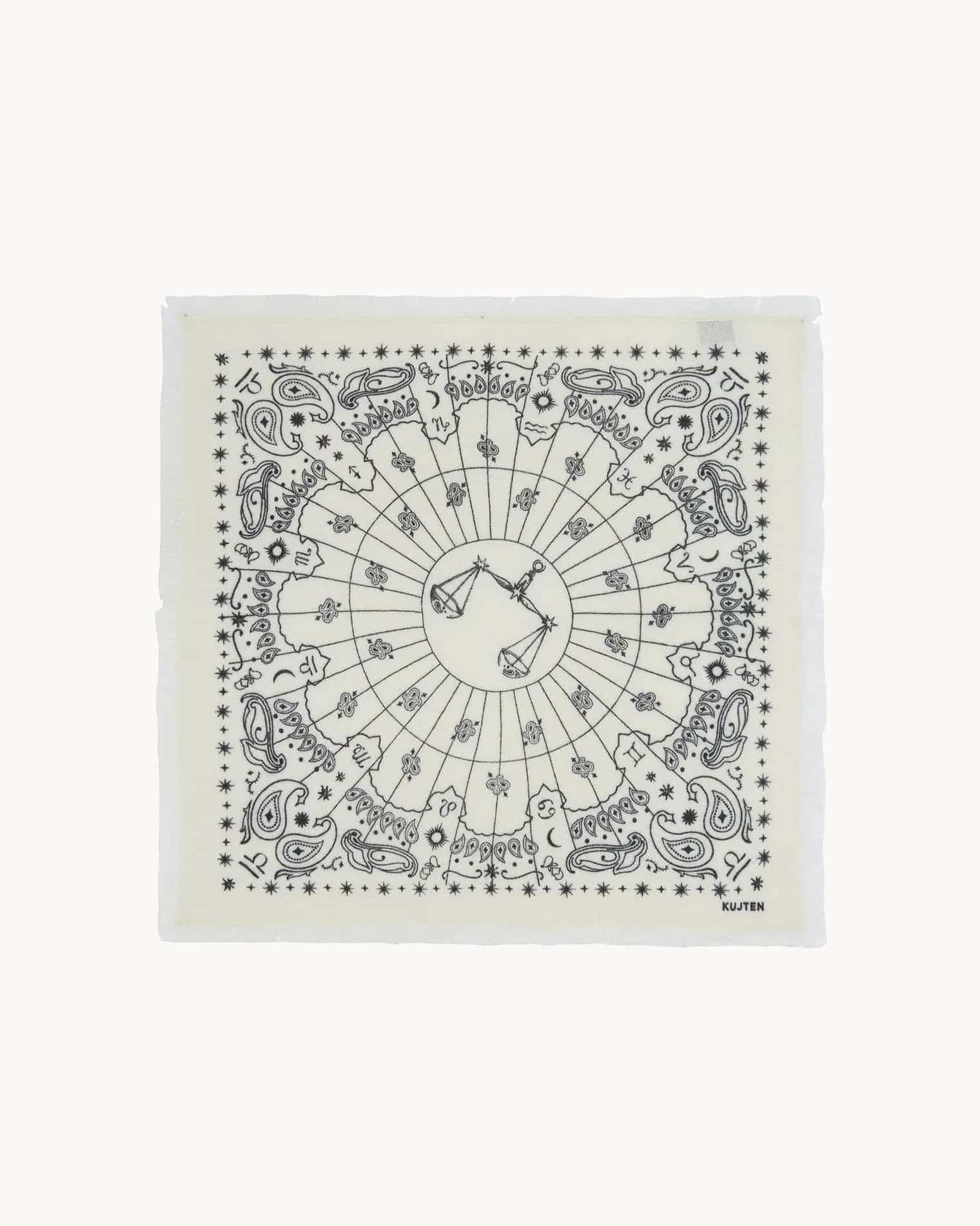 KUJTEN Small Bandana Hachi Sign Libra – Terazi Burcu Bandanası - Sneaker Türkiye