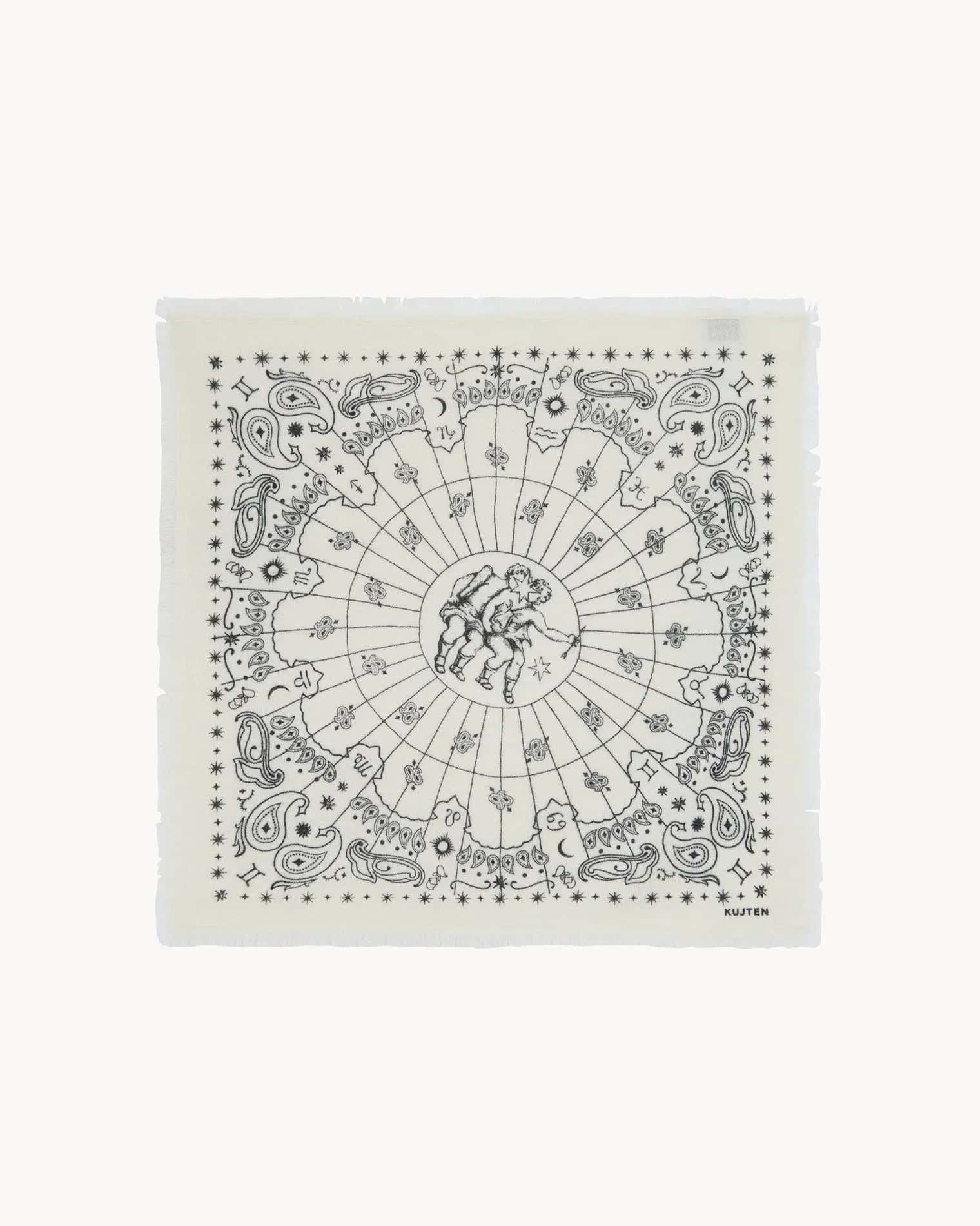 KUJTEN Small Bandana Hachi Sign Gemini – İkizler Burcu Bandanası - Sneaker Türkiye