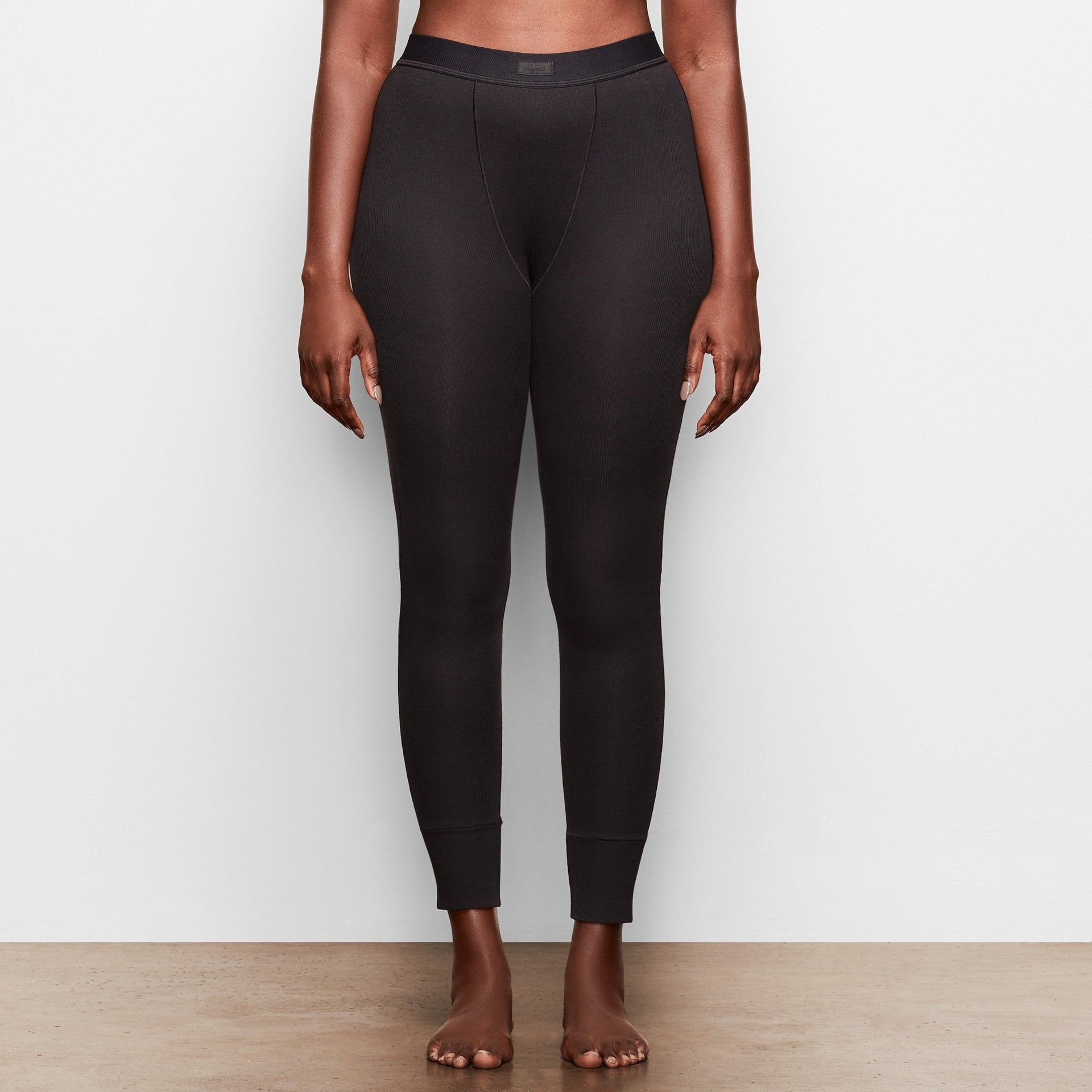 SKIMS COTTON RIB LEGGING | SOOT - Sneaker Türkiye