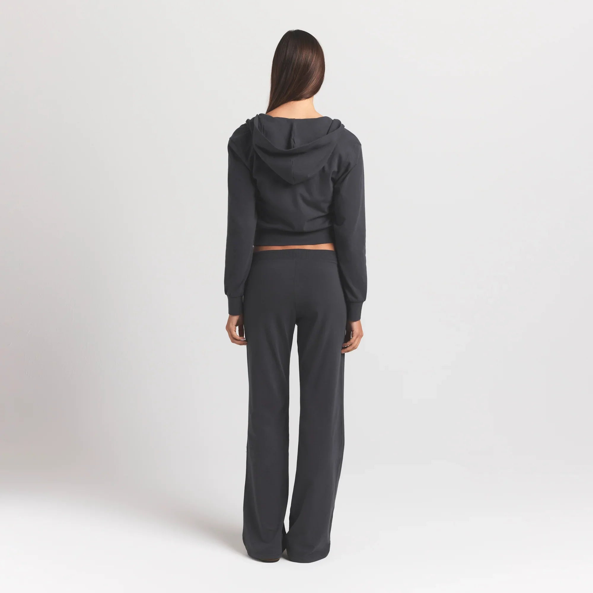 SKIMS COTTON JERSEY STRAIGHT LEG PANT | ASH - Sneaker Türkiye