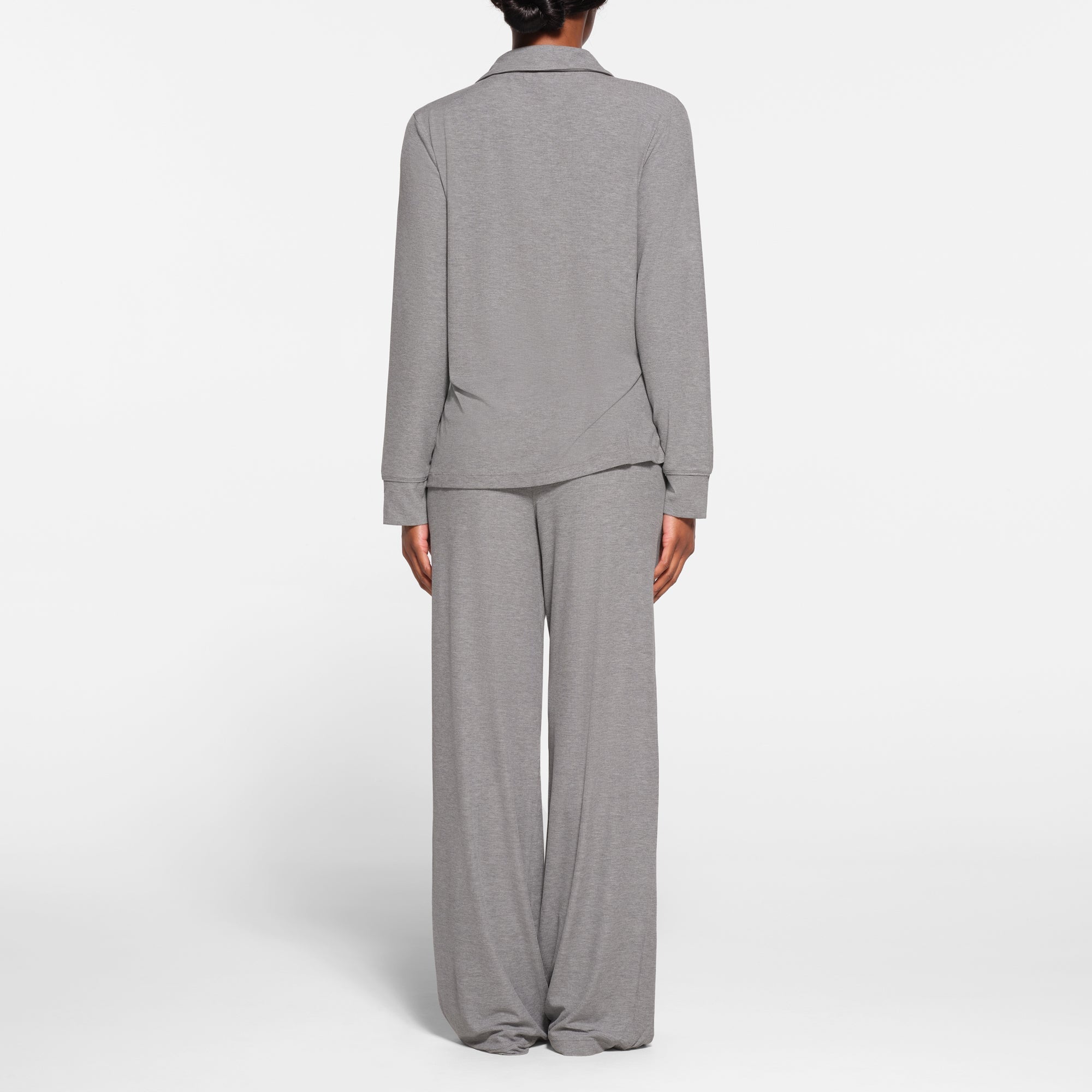 SKIMS SOFT LOUNGE SLEEP SET | HEATHER GREY - Sneaker Türkiye