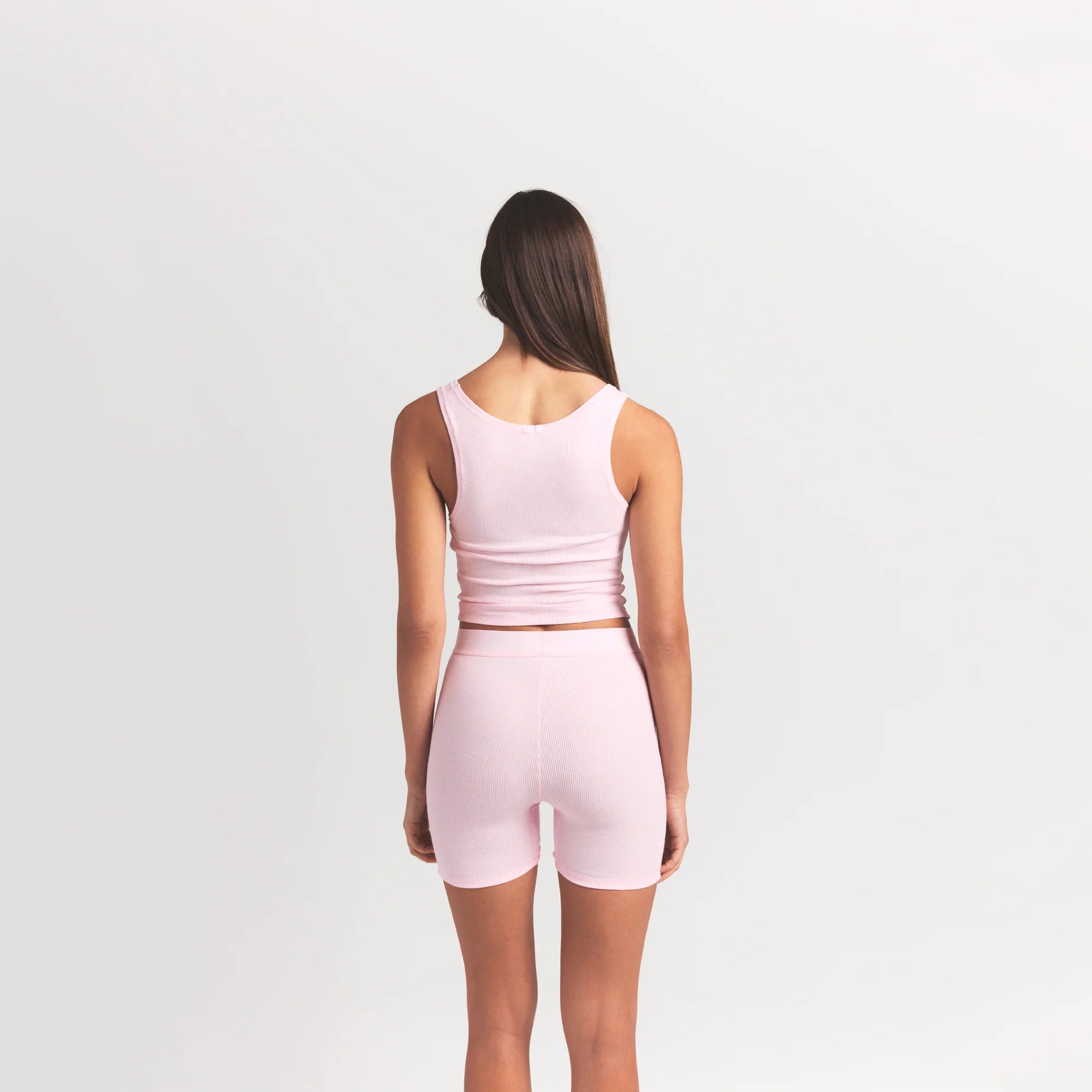 SKIMS COTTON RIB TANK | CHERRY BLOSSOM - Sneaker Türkiye