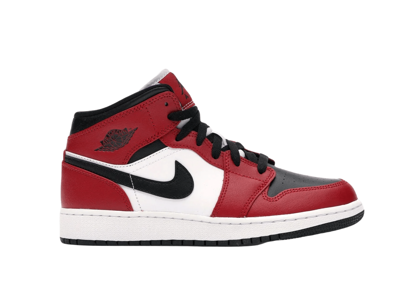 Nike Air Jordan 1 Mid Chicago Black Toe (GS) - Sneaker Türkiye