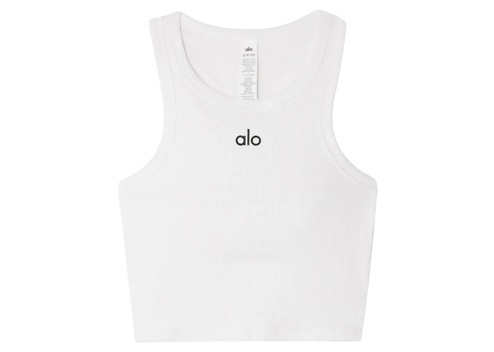 Alo Yoga Aspire Tank White Black - Sneaker Türkiye