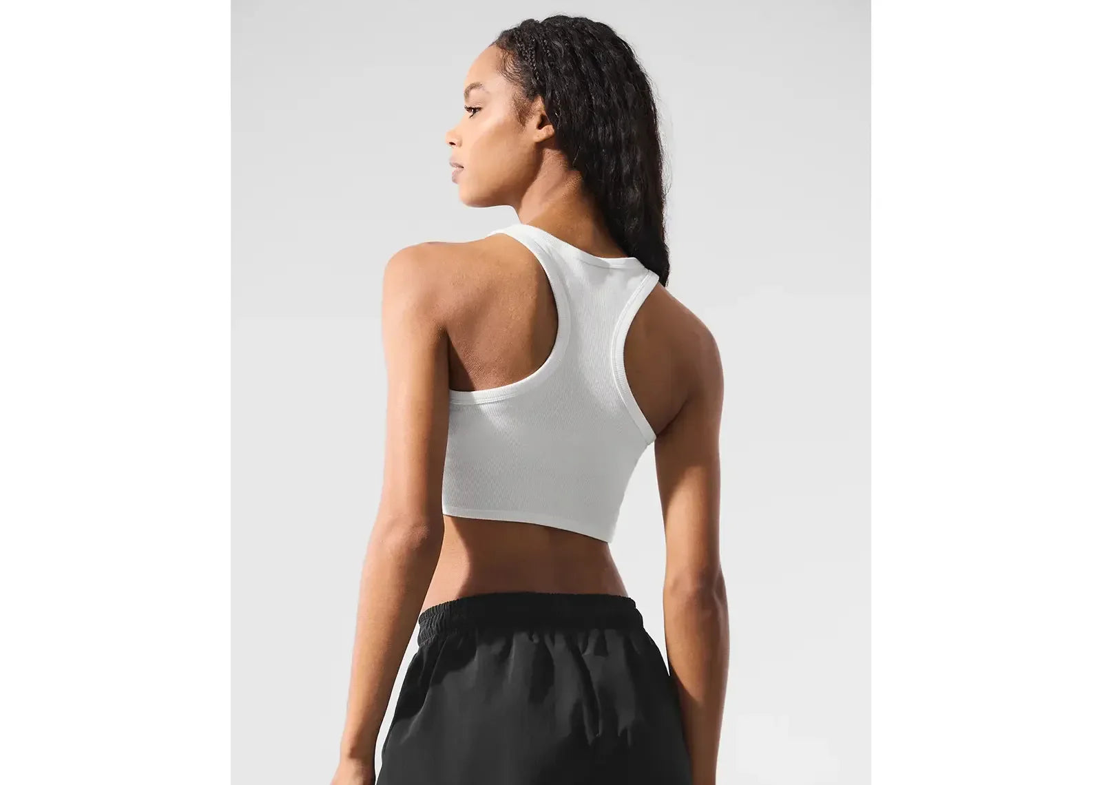 Alo Yoga Aspire Tank White Black - Sneaker Türkiye