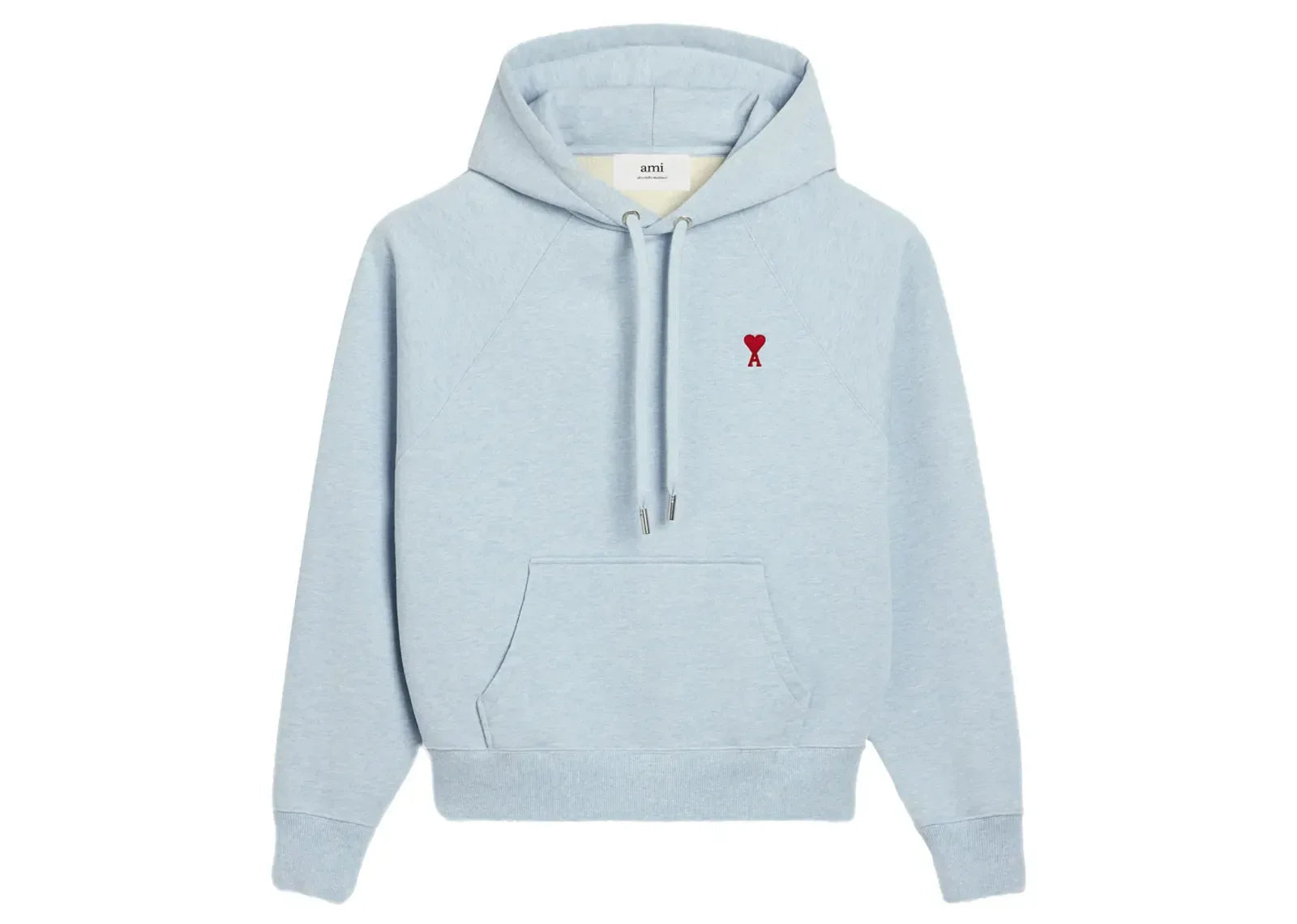 Ami Paris Ami De Coeur Hoodie Light Blue - Sneaker Türkiye