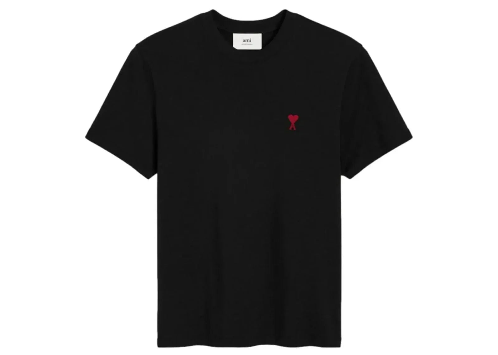 Ami Paris Ami De Coeur T-Shirt Black (2025) - Sneaker Türkiye