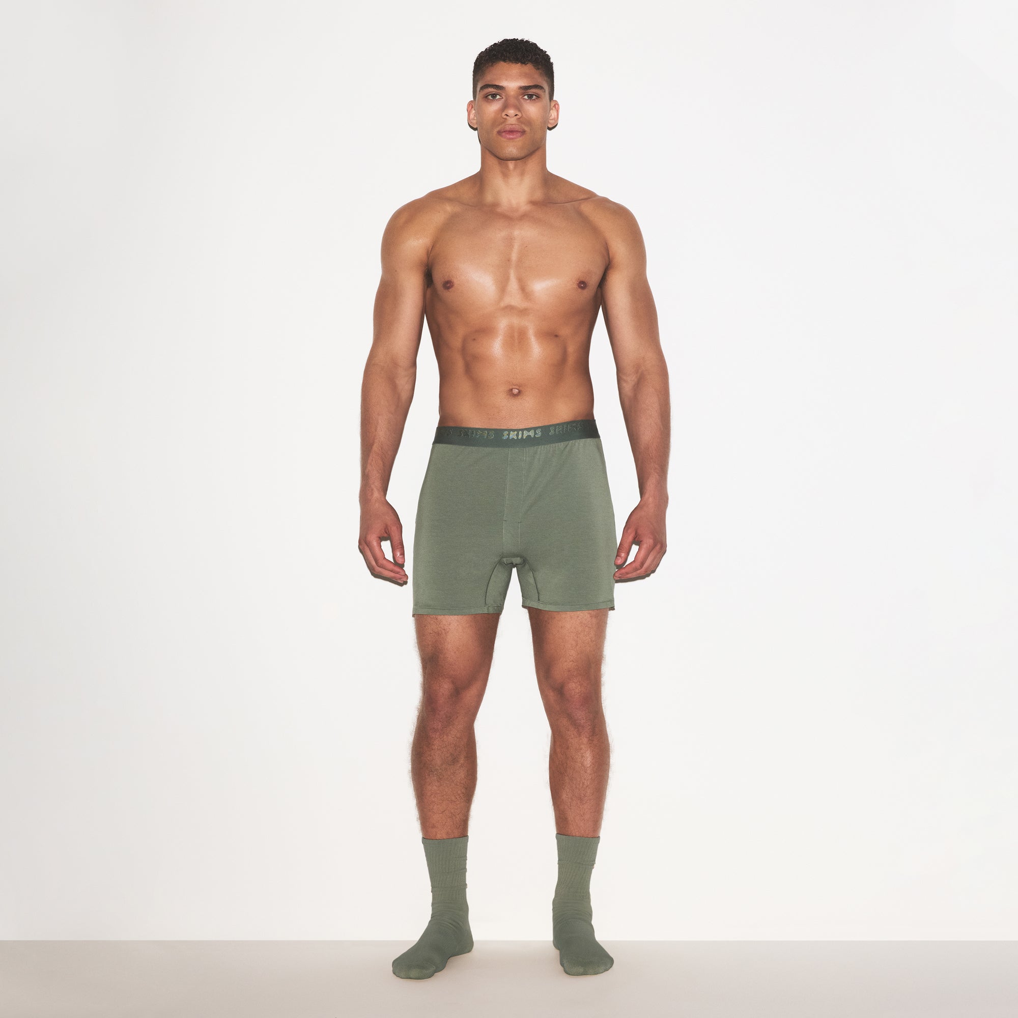 SKIMS STRETCH MENS KNIT BOXER | LAUREL - Sneaker Türkiye