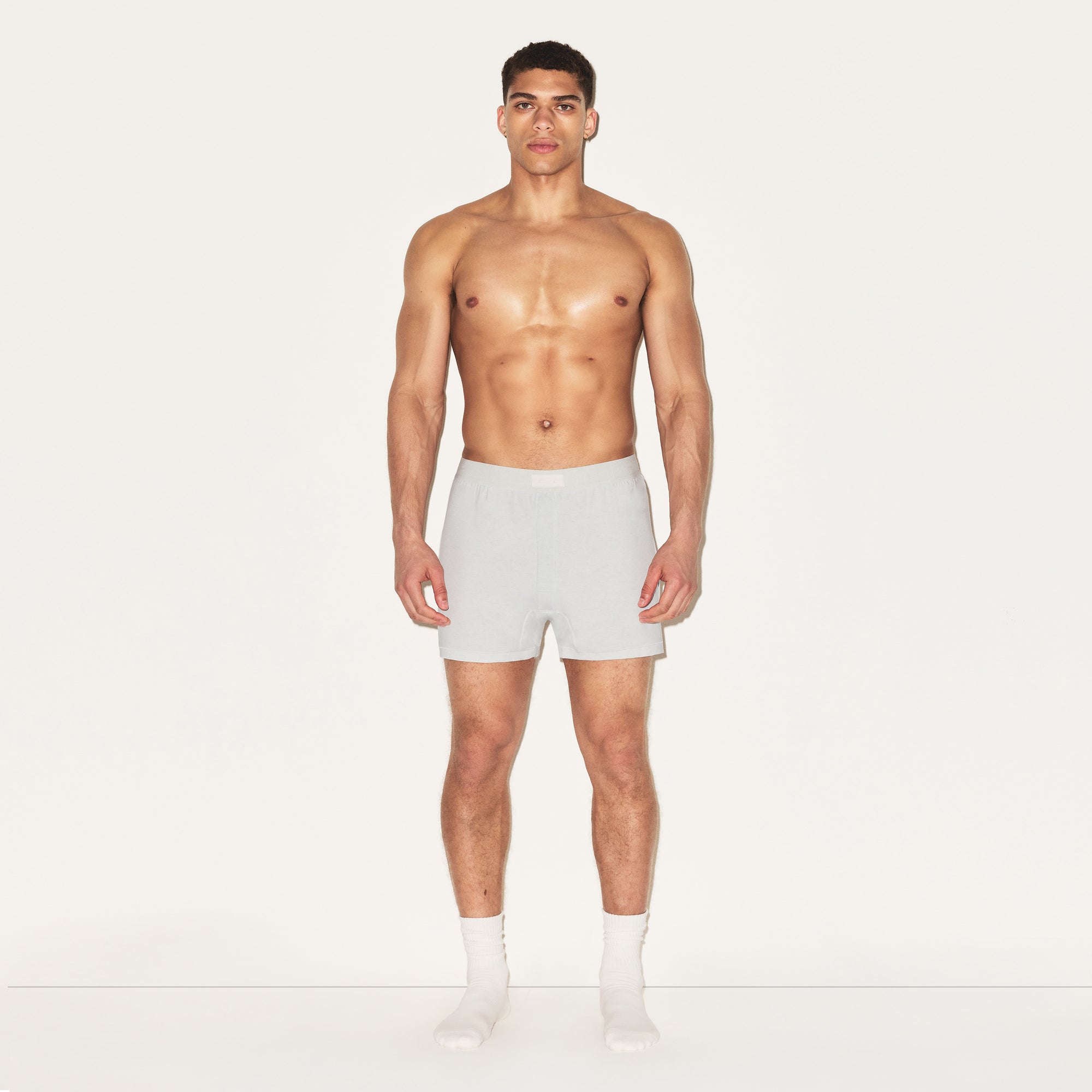 SKIMS COTTON MENS KNIT BOXER 3-PACK | HEATHER MULTI - Sneaker Türkiye