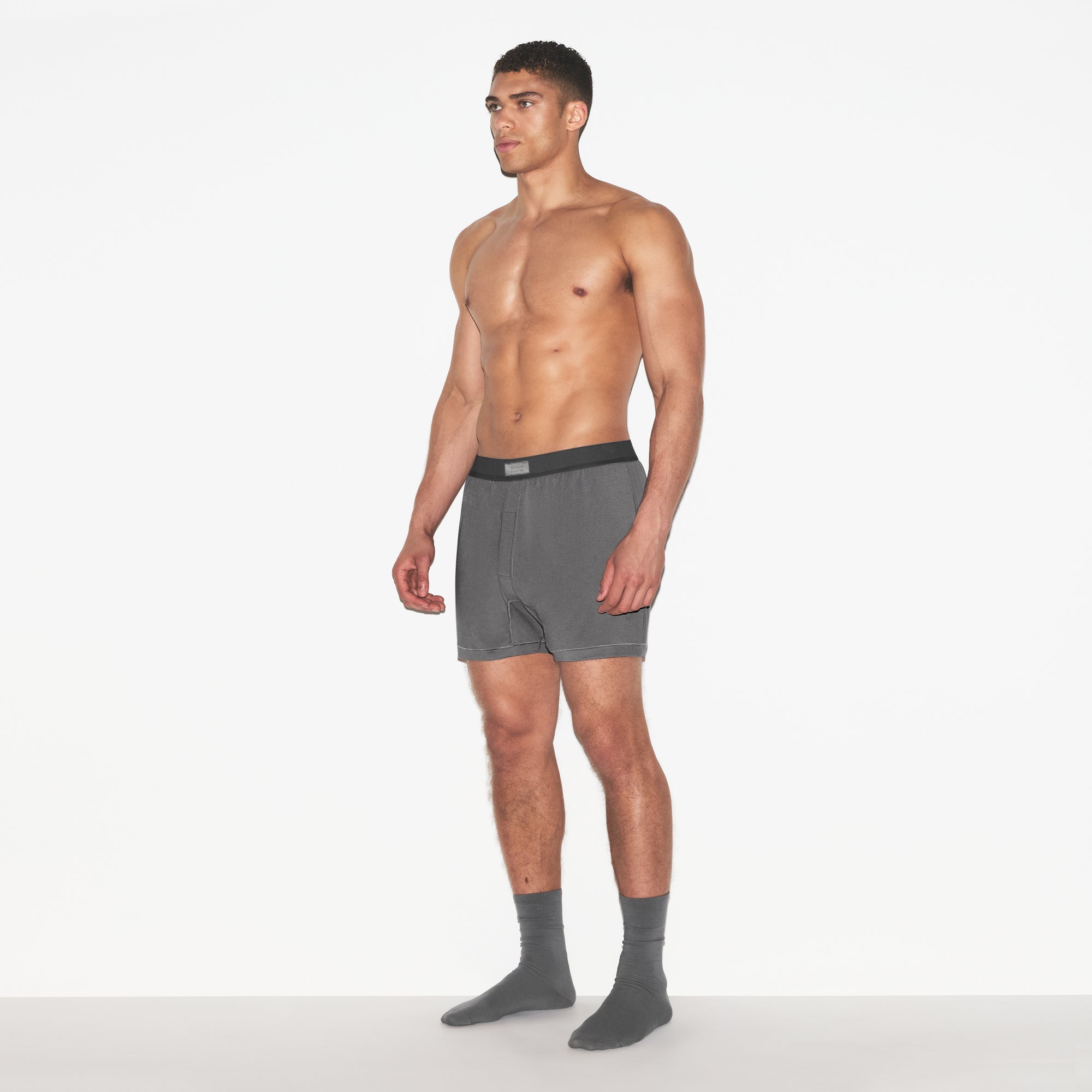 SKIMS COTTON MENS KNIT BOXER 3-PACK | RUSSET MULTI - Sneaker Türkiye