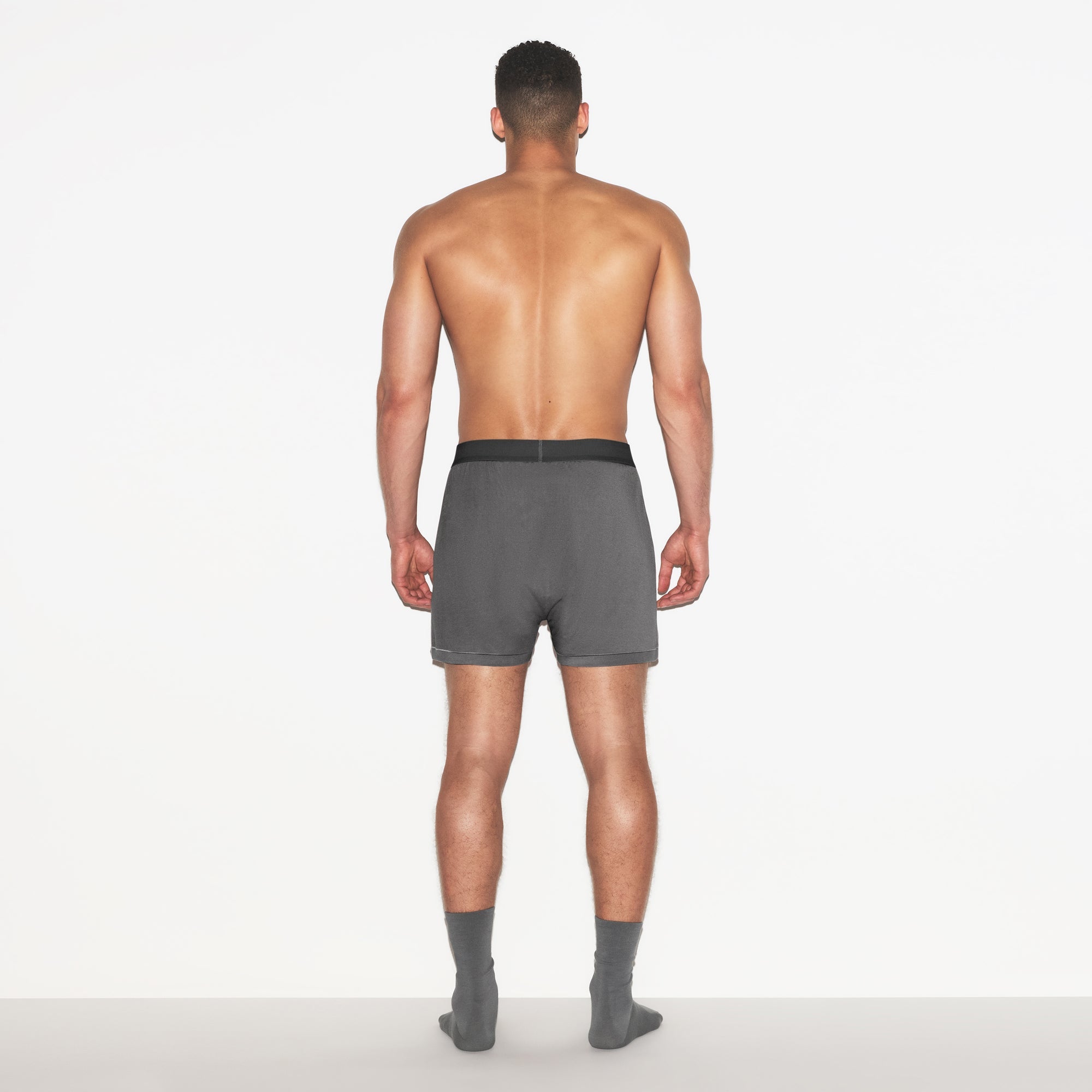 SKIMS COTTON MENS KNIT BOXER 3-PACK | RUSSET MULTI - Sneaker Türkiye