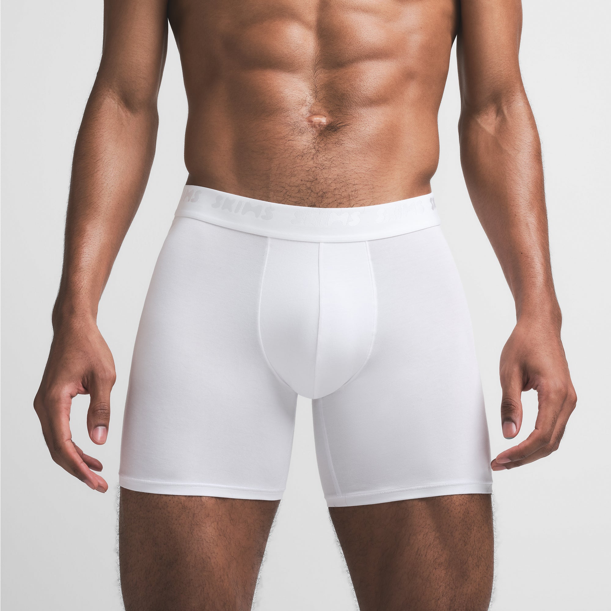 SKIMS STRETCH MENS 5″ BOXER BRIEF | CHALK - Sneaker Türkiye