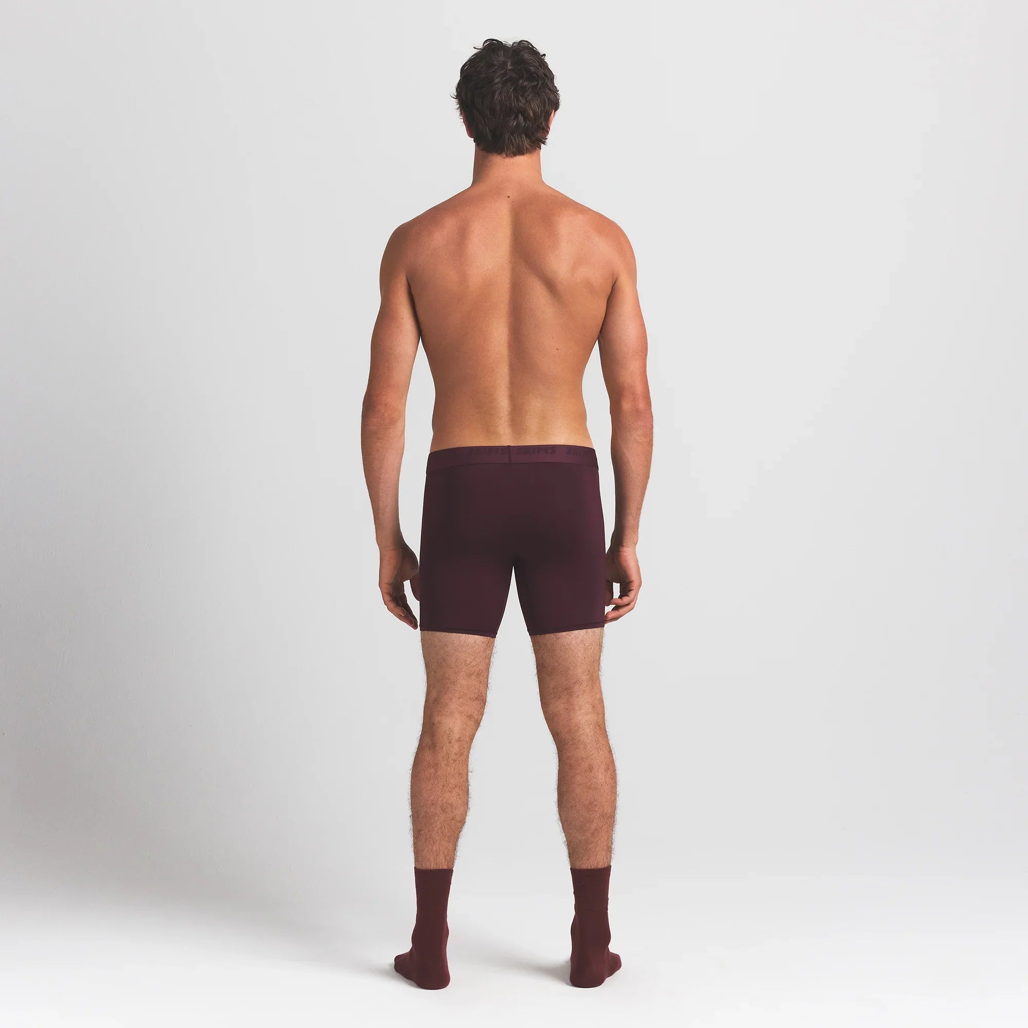 SKIMS STRETCH MENS 5″ BOXER BRIEF | CURRANT - Sneaker Türkiye