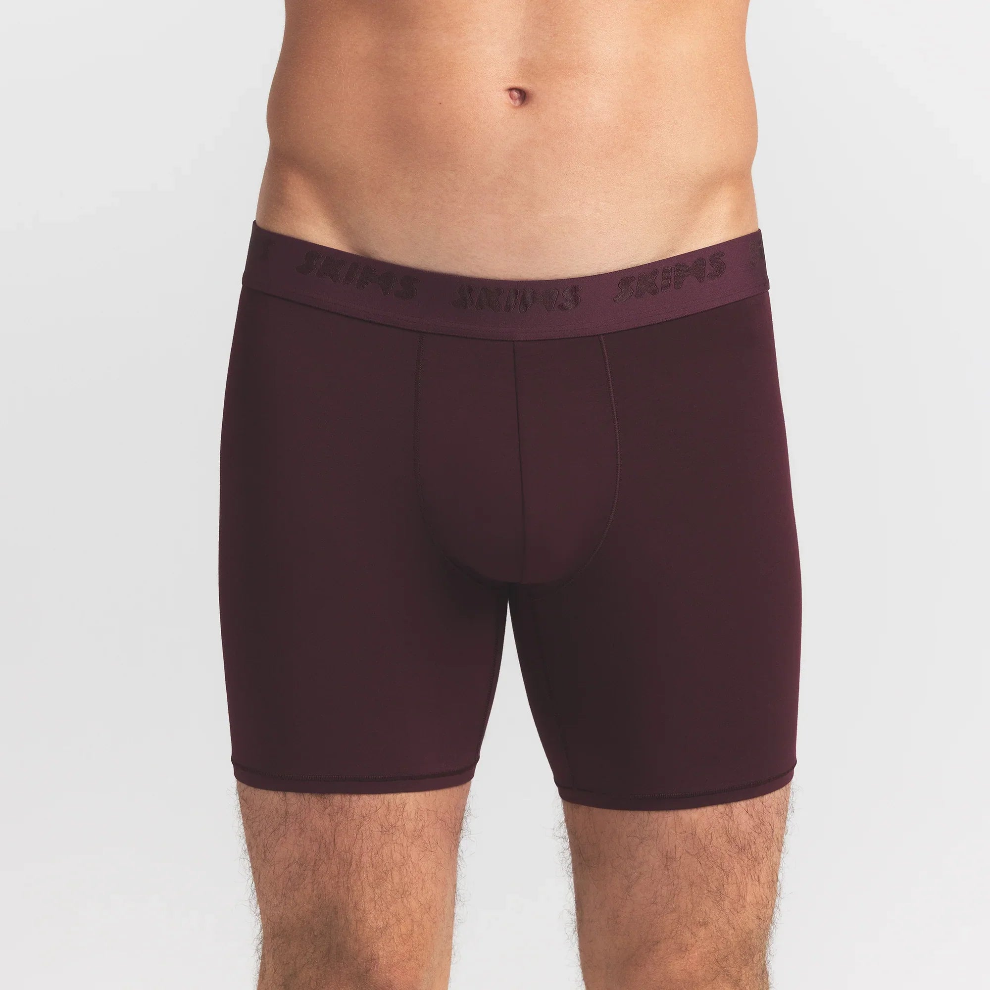 SKIMS STRETCH MENS 5″ BOXER BRIEF | CURRANT - Sneaker Türkiye