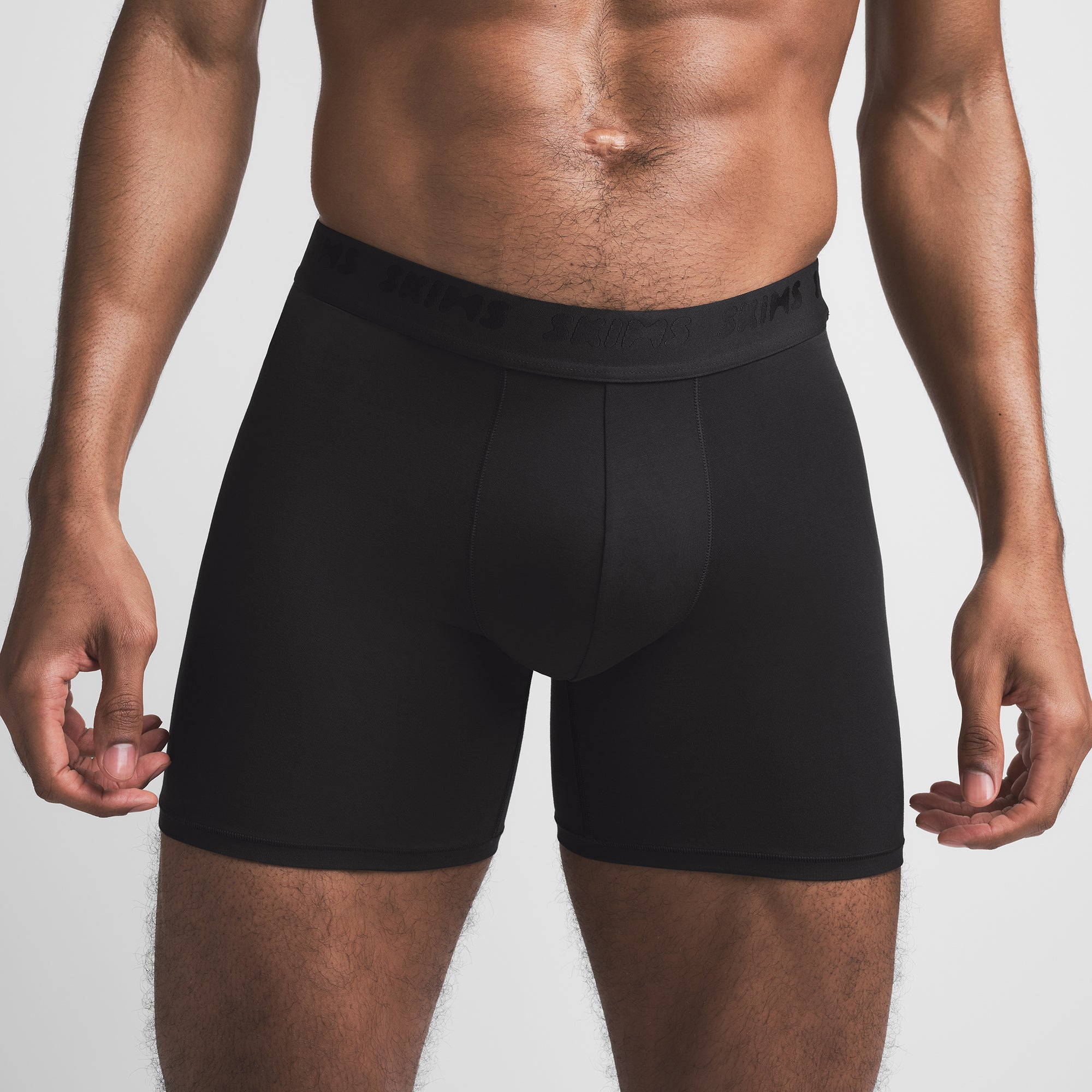 SKIMS STRETCH MENS 5″ BOXER BRIEF | OBSIDIAN - Sneaker Türkiye