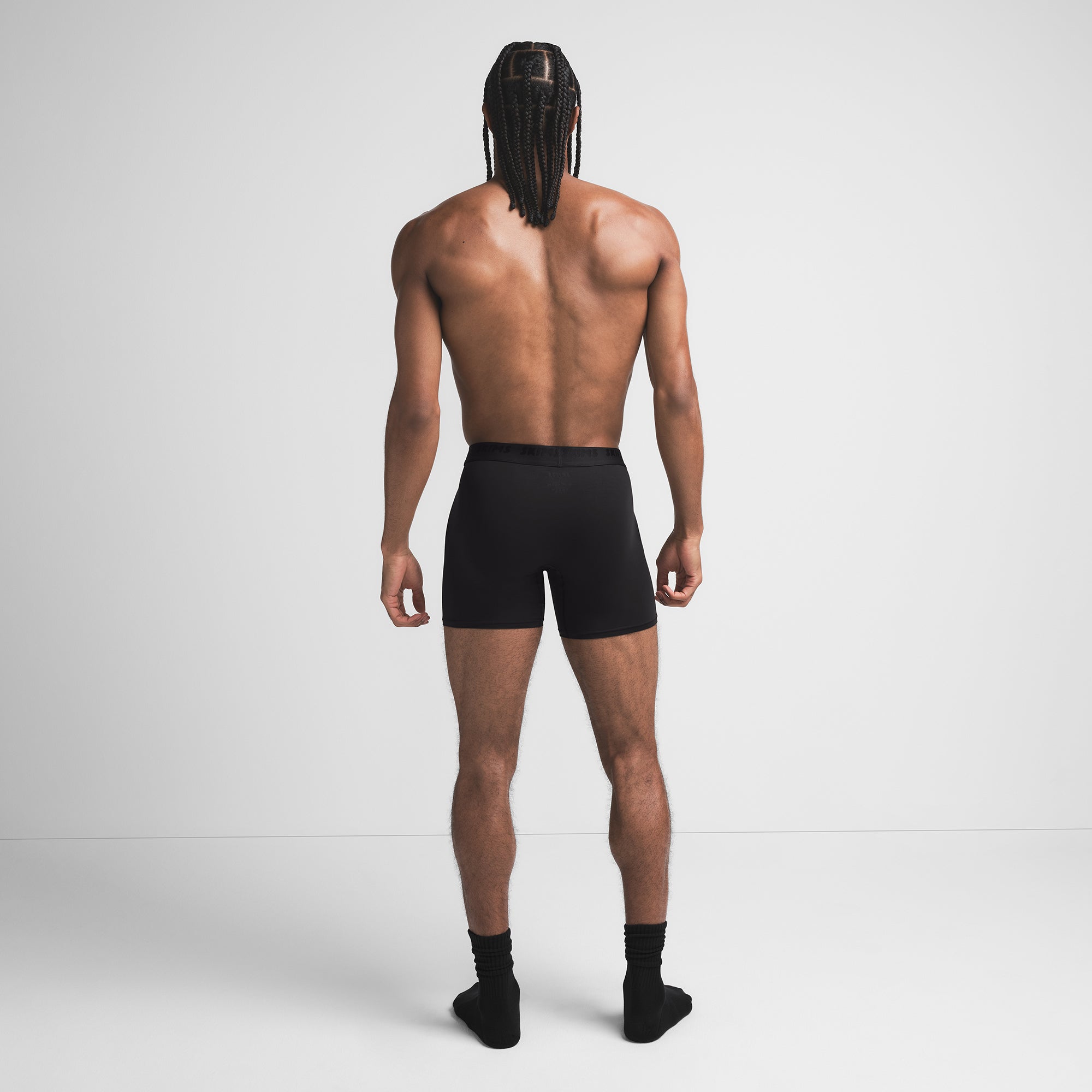 SKIMS STRETCH MENS 5″ BOXER BRIEF | OBSIDIAN - Sneaker Türkiye